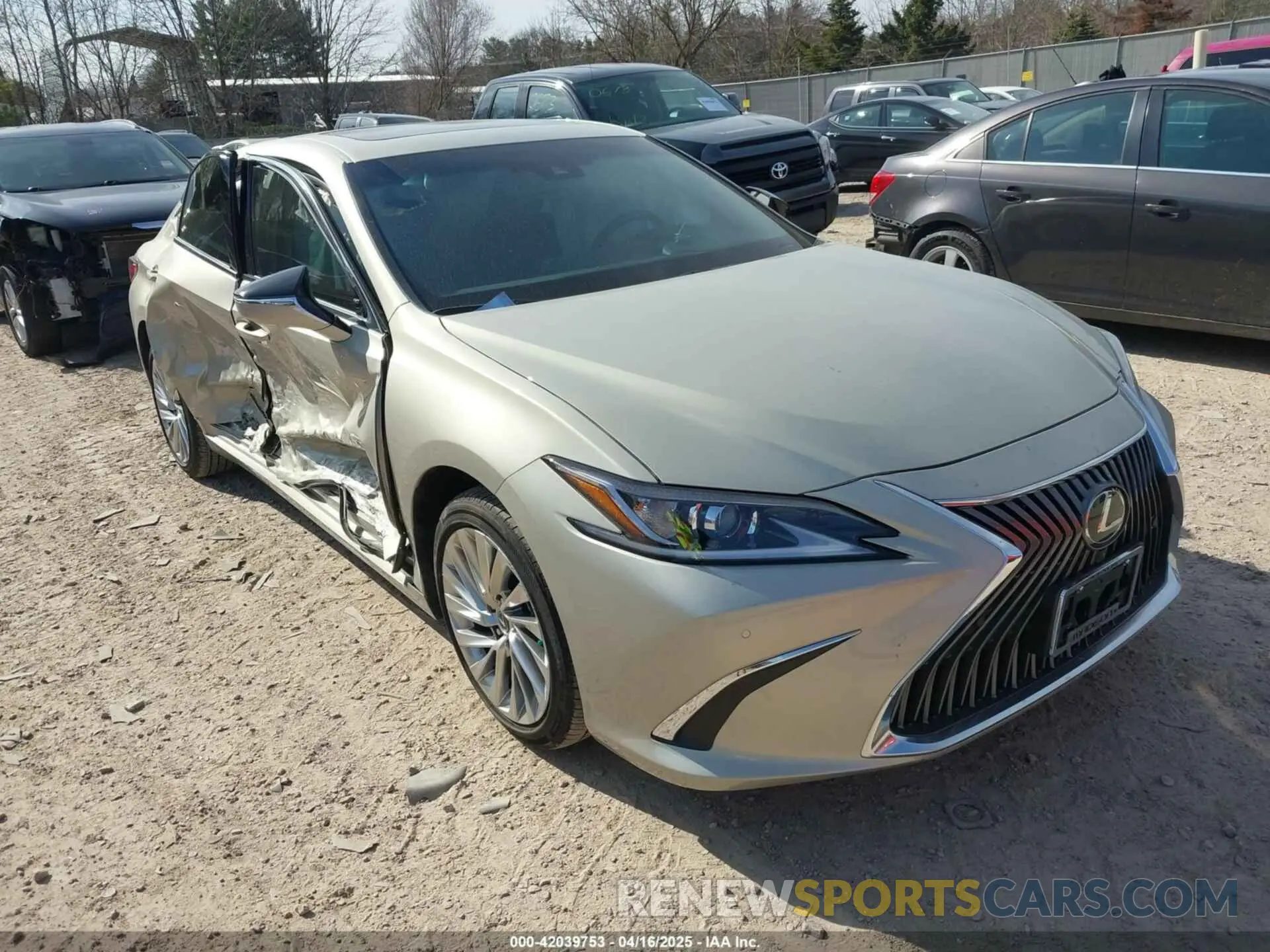 1 fotografías del automóvil dañado 58AF11D10MU004987 LEXUS ES 250 2021