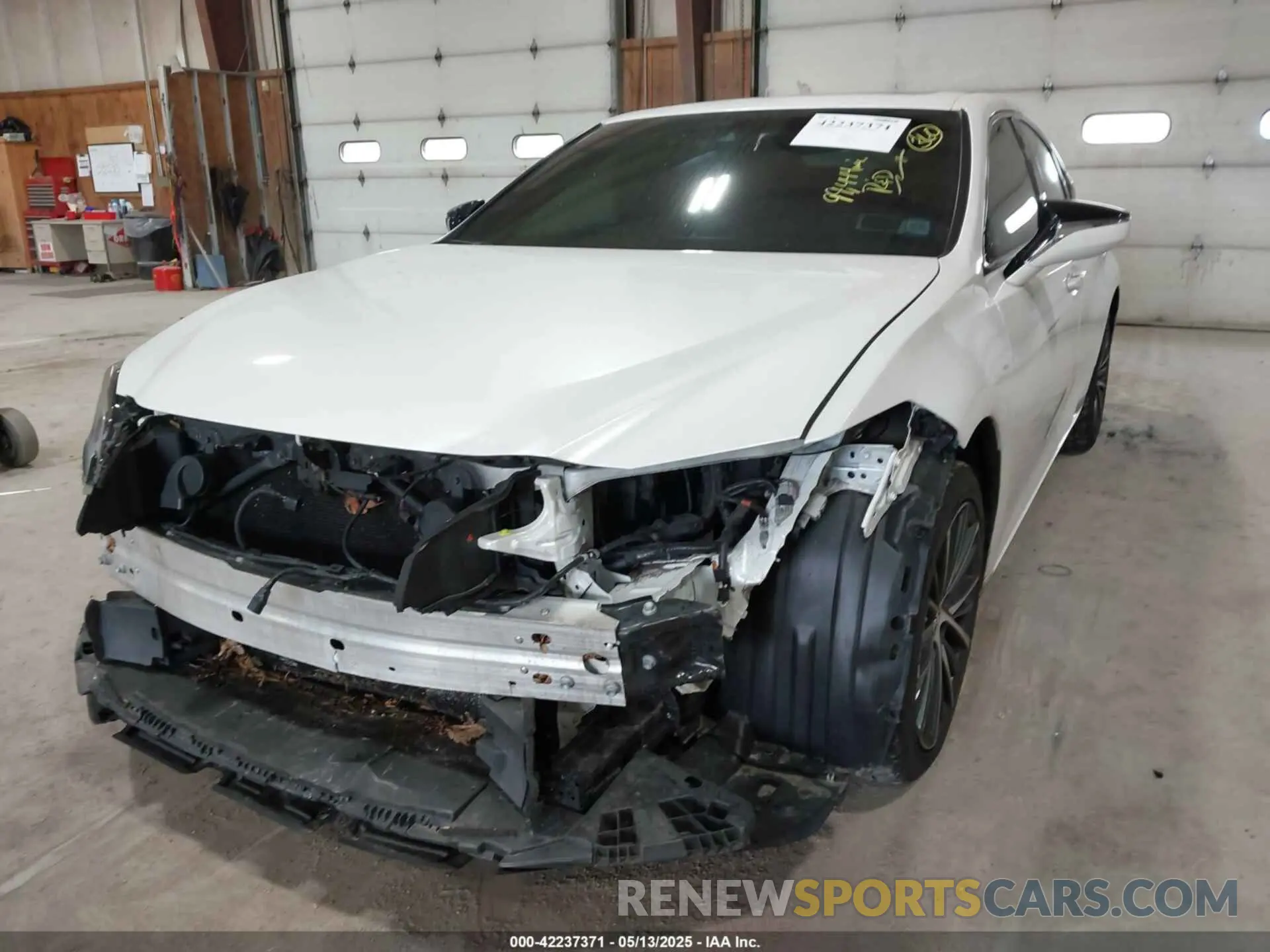 6 fotografías del automóvil dañado 58AD11D17NU009340 LEXUS ES 250 2022