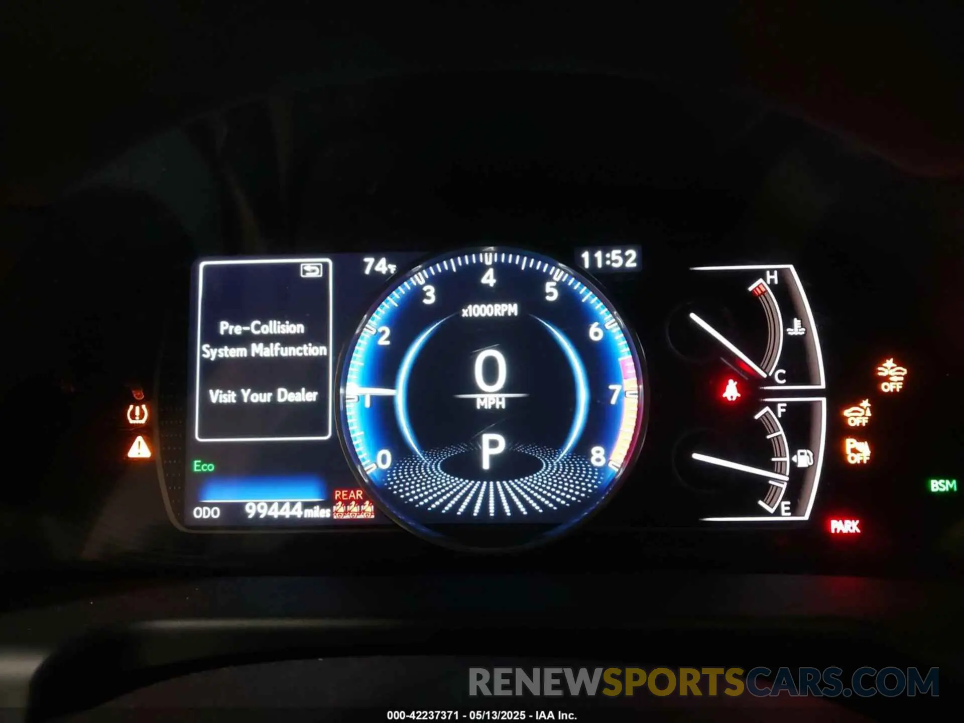 7 fotografías del automóvil dañado 58AD11D17NU009340 LEXUS ES 250 2022