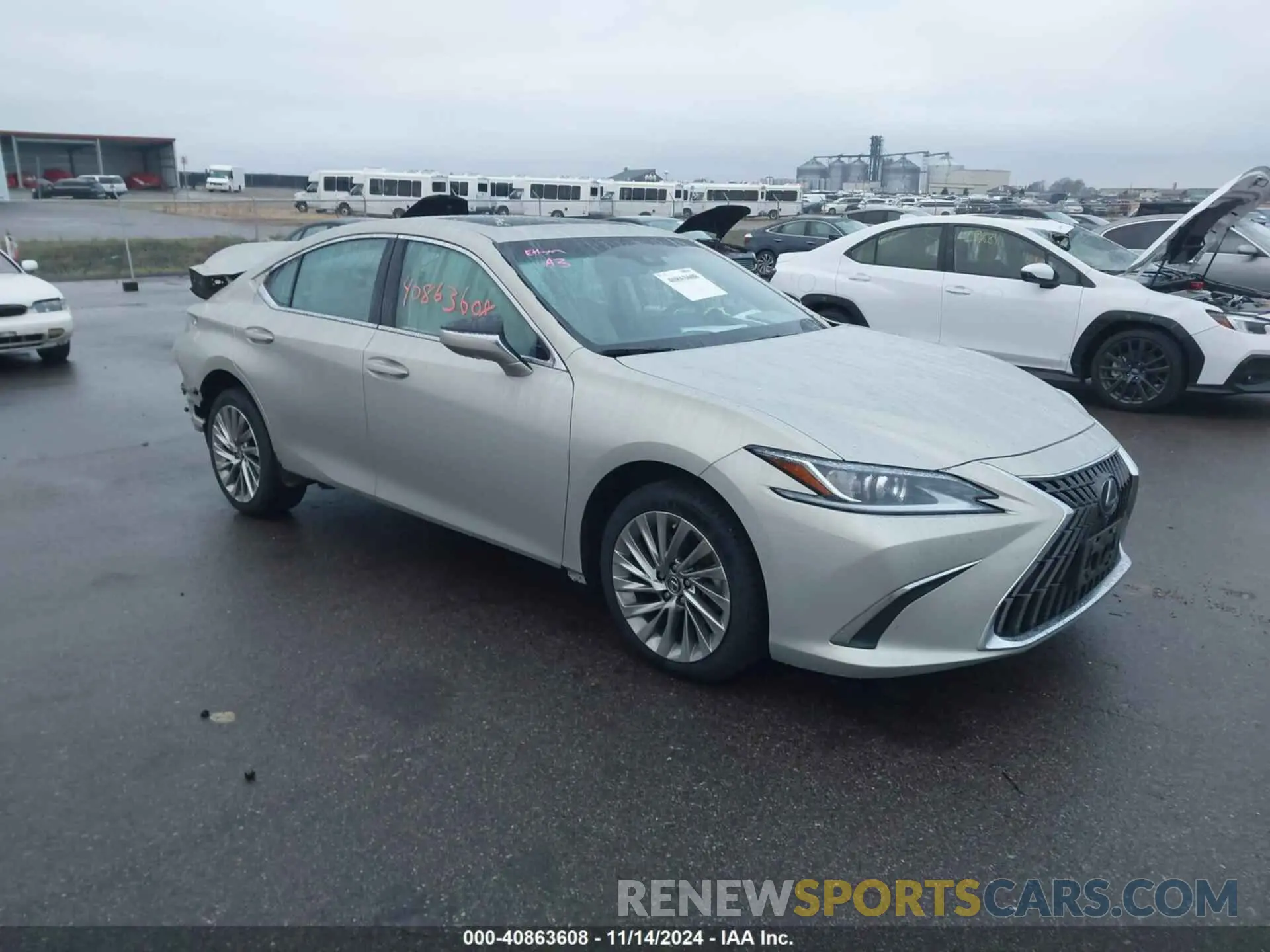 1 fotografías del automóvil dañado 58AE11D19NU008842 LEXUS ES 250 2022