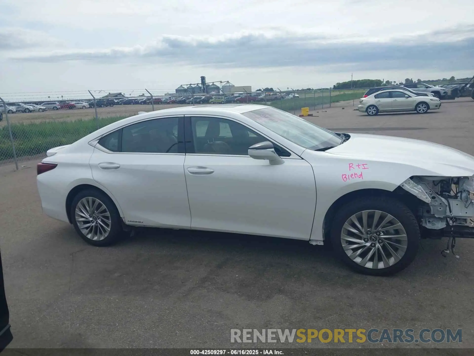 13 fotografías del automóvil dañado 58AB21B11KU003147 LEXUS ES 300H 2019