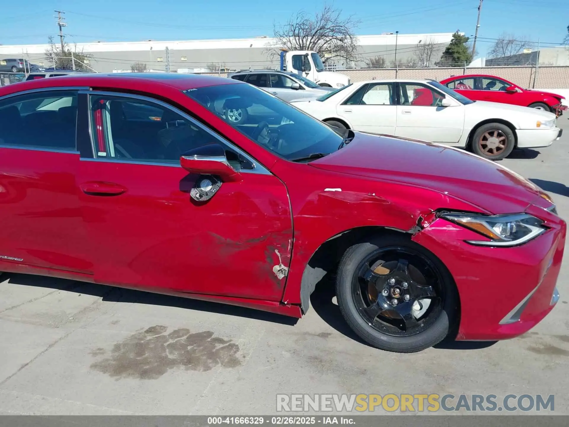 6 fotografías del automóvil dañado 58AB21B13KU001903 LEXUS ES 300H 2019