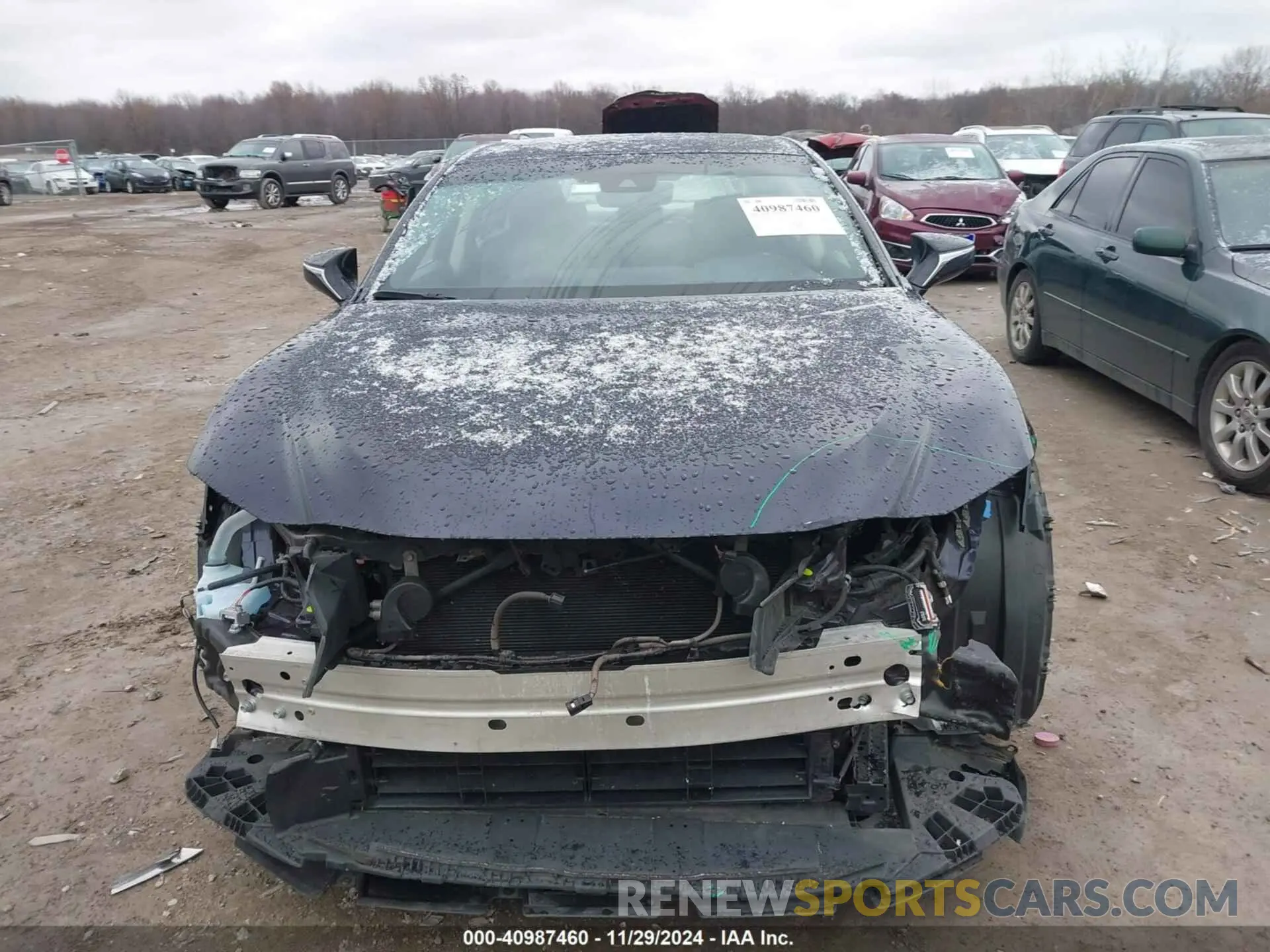 12 fotografías del automóvil dañado JTHB21B11K2003557 LEXUS ES 300H 2019