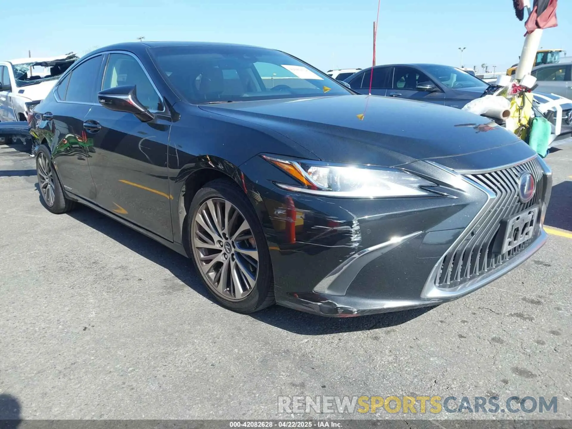 1 fotografías del automóvil dañado JTHB21B11K2024098 LEXUS ES 300H 2019