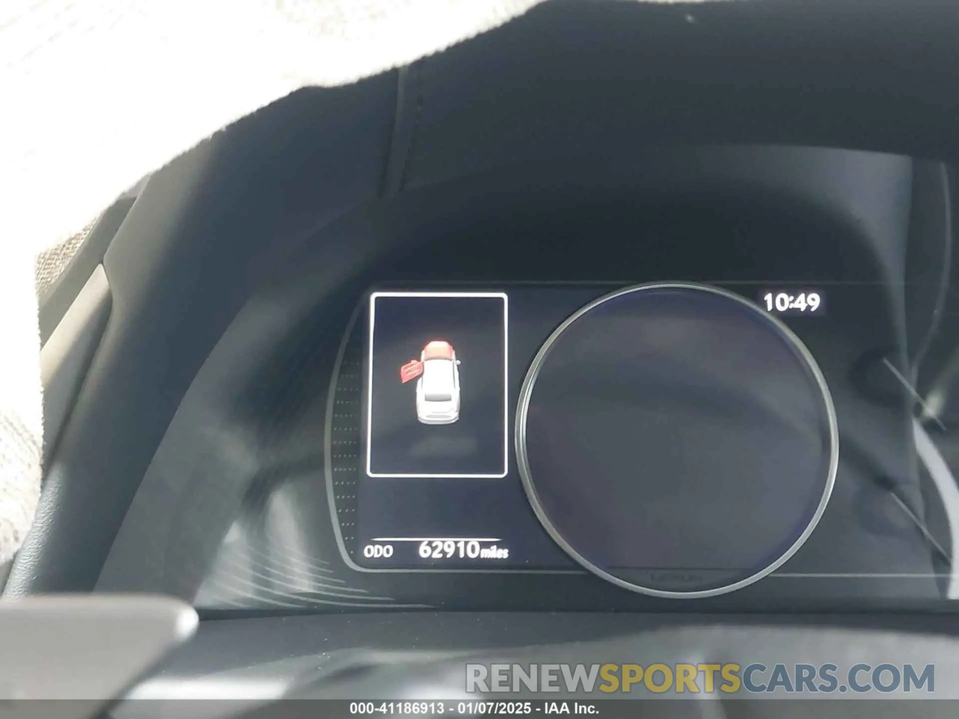 7 fotografías del automóvil dañado JTHB21B17K2042654 LEXUS ES 300H 2019