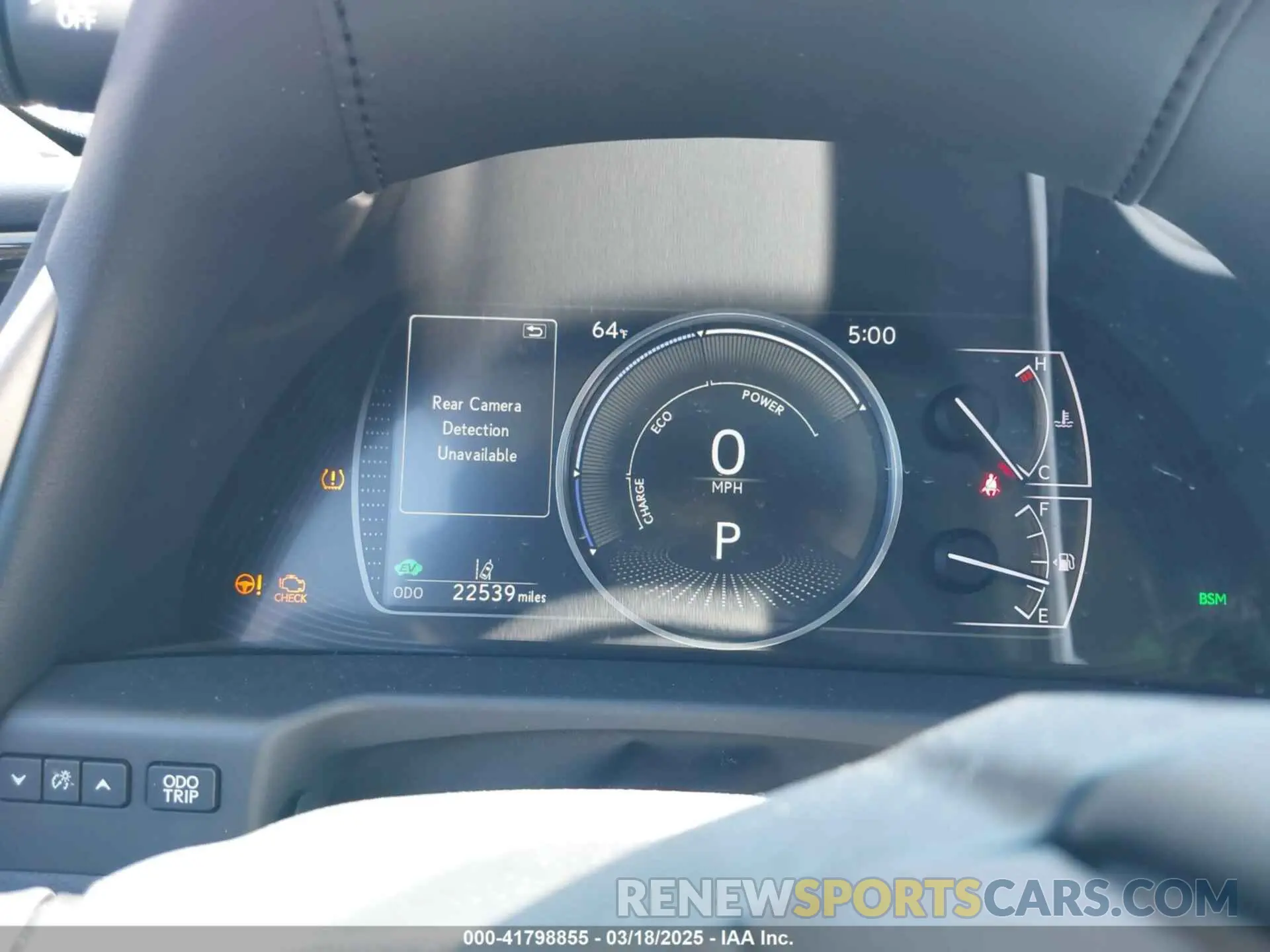 15 fotografías del automóvil dañado JTHB21B19K2041120 LEXUS ES 300H 2019