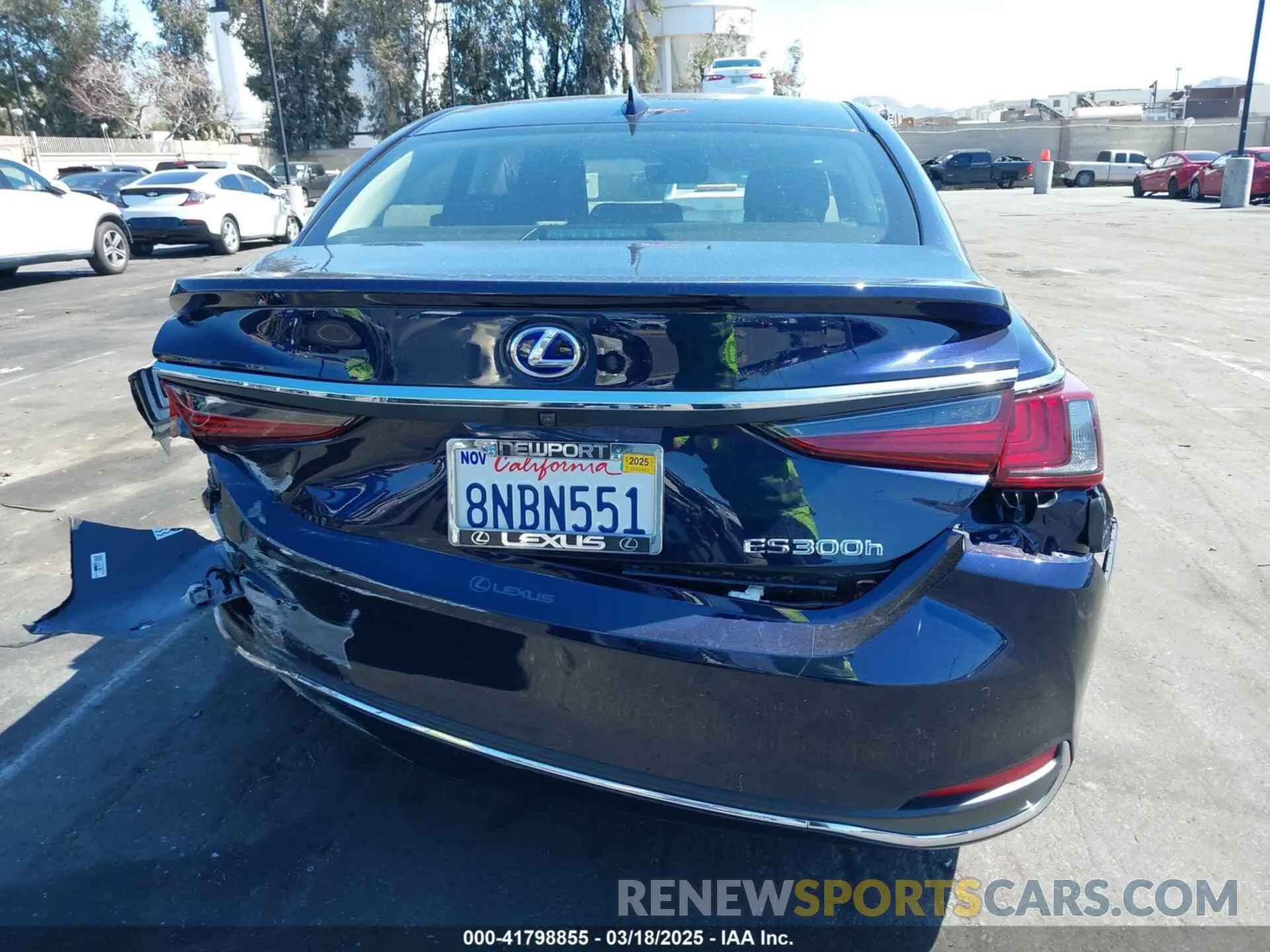 16 fotografías del automóvil dañado JTHB21B19K2041120 LEXUS ES 300H 2019