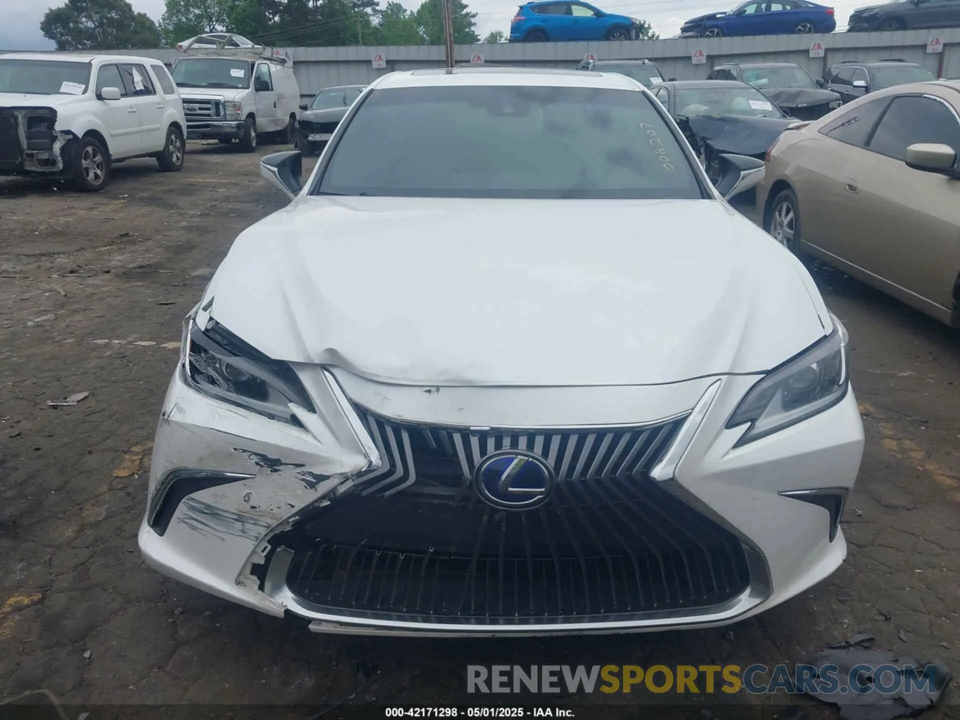 12 fotografías del automóvil dañado 58AC21B10LU006207 LEXUS ES 300H 2020