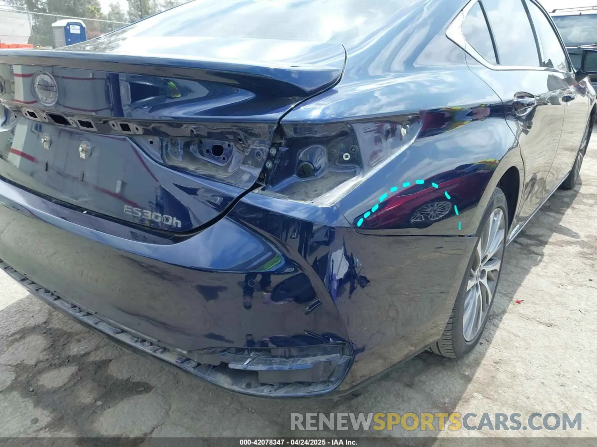 20 fotografías del automóvil dañado 58AD21B10LU007636 LEXUS ES 300H 2020