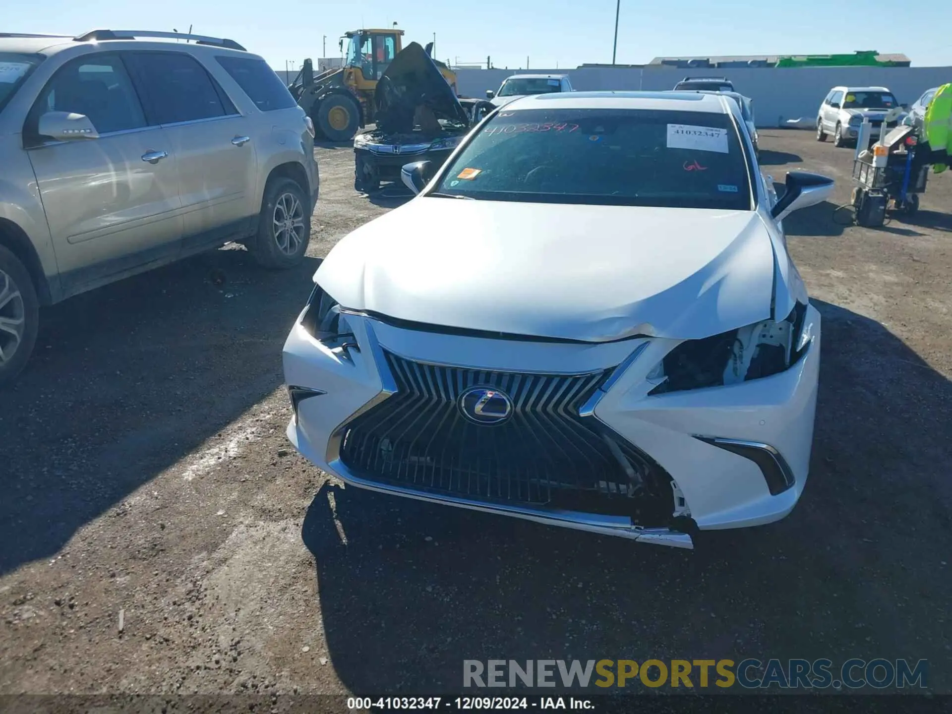 6 fotografías del automóvil dañado 58AD21B13LU012314 LEXUS ES 300H 2020