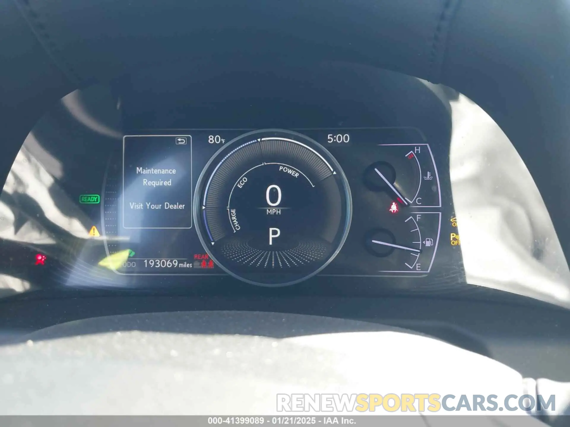 7 fotografías del automóvil dañado 58AD21B15LU005820 LEXUS ES 300H 2020