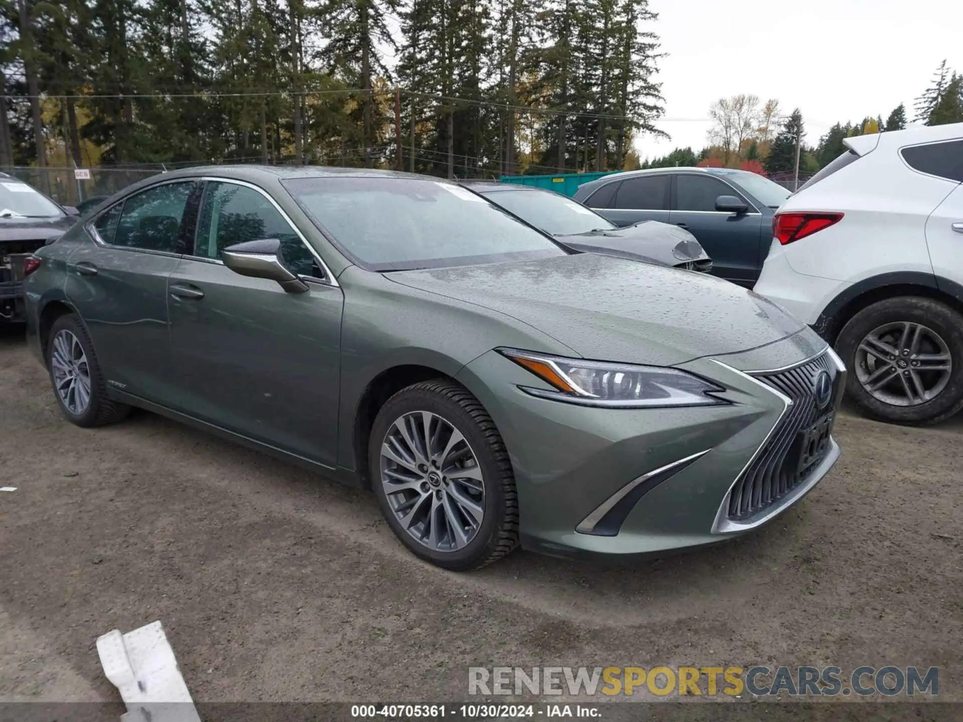 1 fotografías del automóvil dañado 58AD21B1XLU008776 LEXUS ES 300H 2020