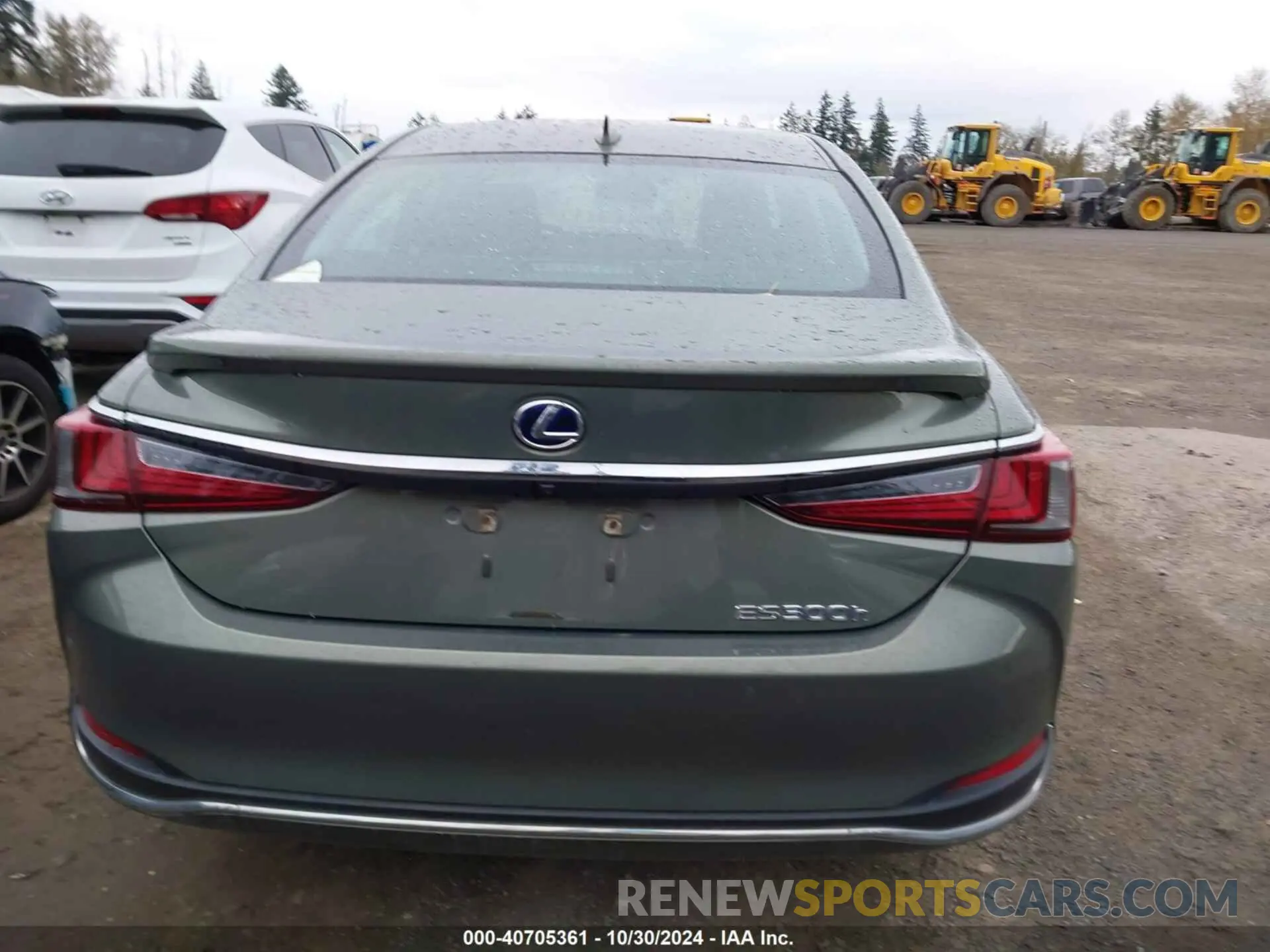 16 fotografías del automóvil dañado 58AD21B1XLU008776 LEXUS ES 300H 2020