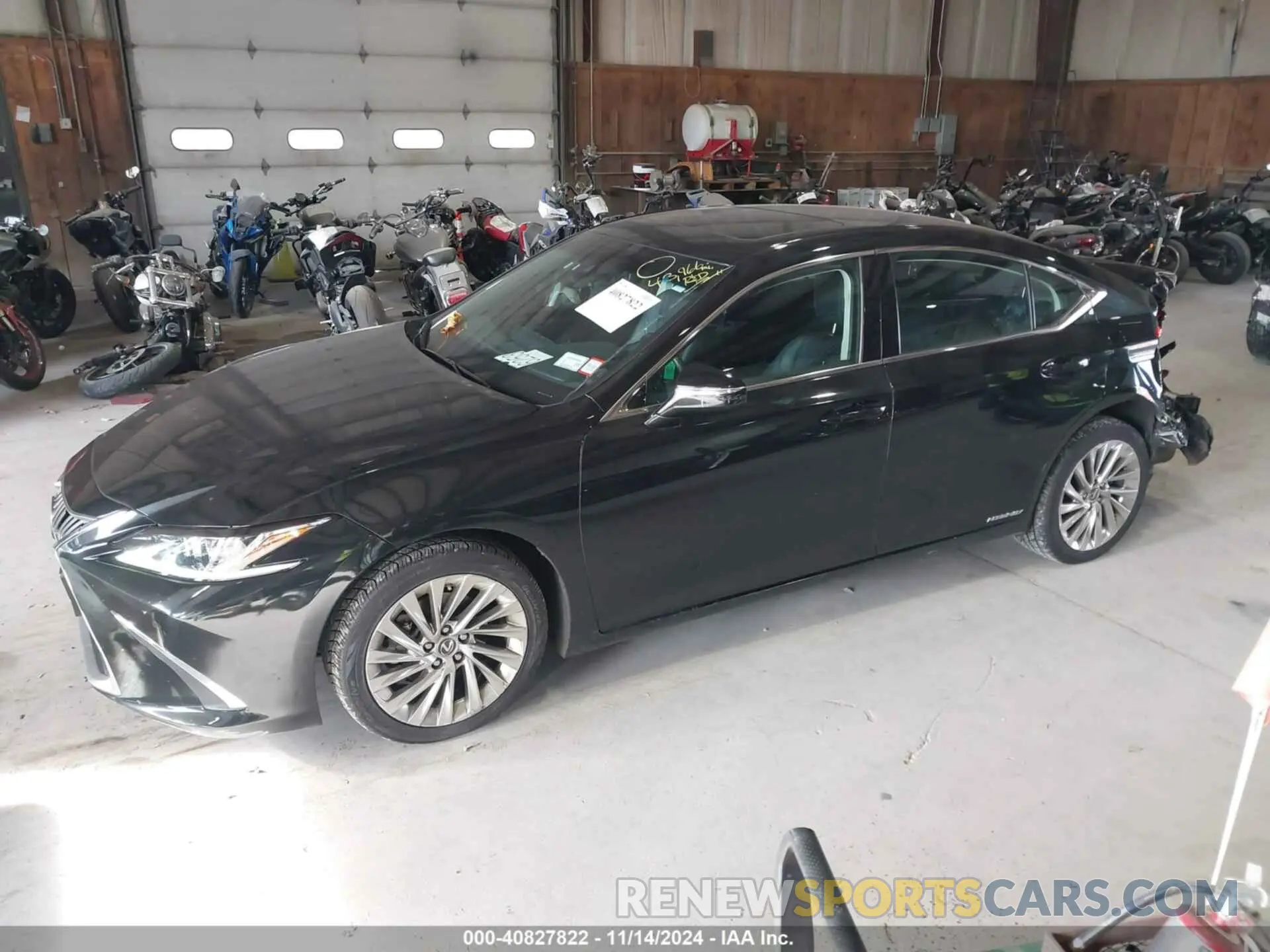 2 fotografías del automóvil dañado 58AE21B16LU005362 LEXUS ES 300H 2020