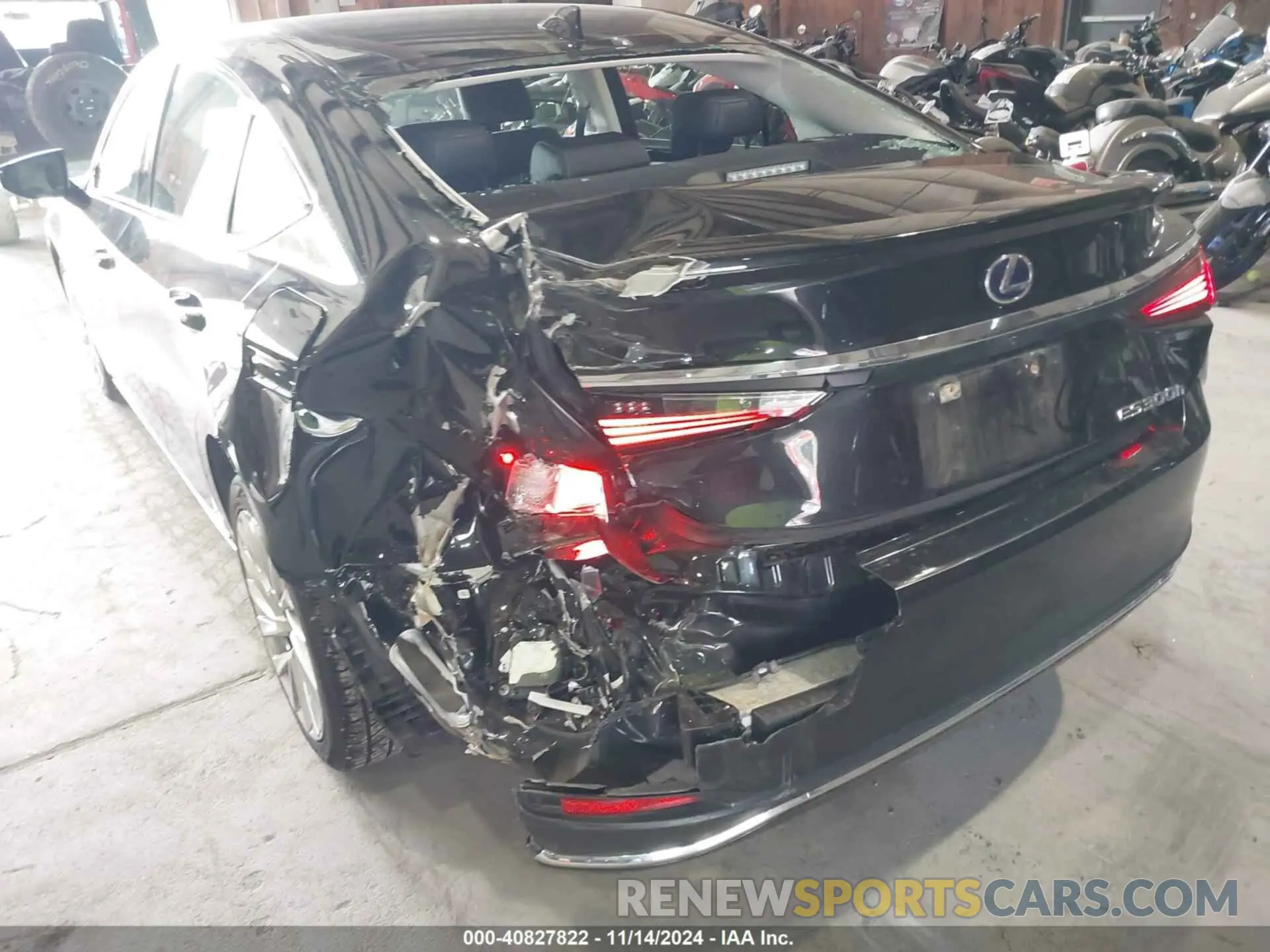 6 fotografías del automóvil dañado 58AE21B16LU005362 LEXUS ES 300H 2020