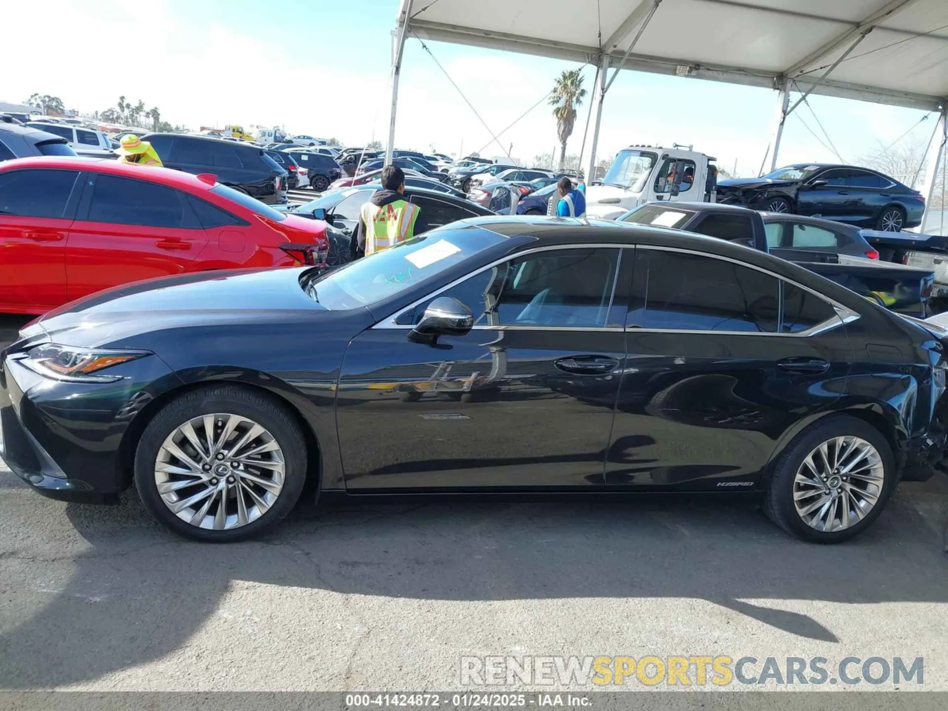 14 fotografías del automóvil dañado 58AE21B17LU012367 LEXUS ES 300H 2020