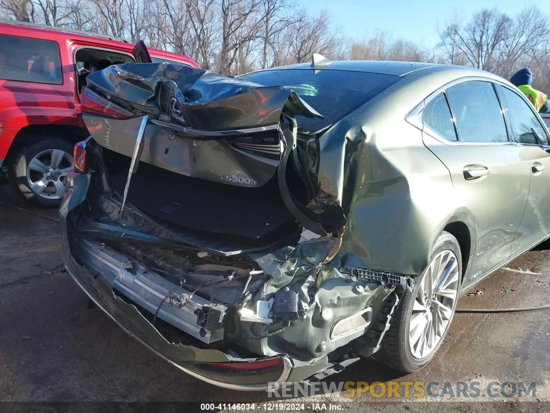 6 fotografías del automóvil dañado 58AE21B19LU008286 LEXUS ES 300H 2020