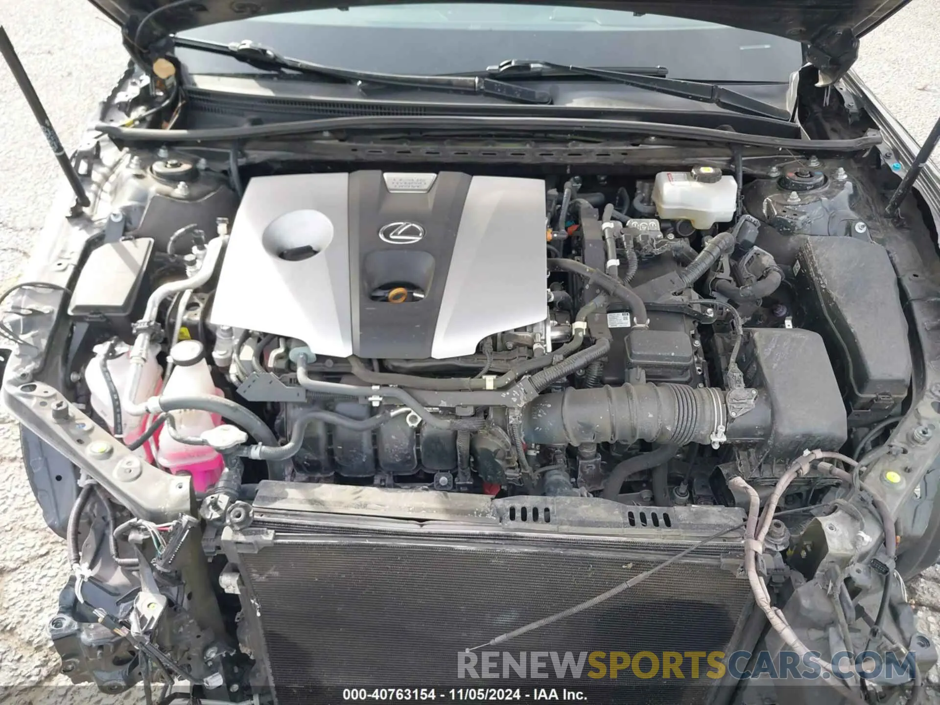 10 fotografías del automóvil dañado 58ACA1C16MU009695 LEXUS ES 300H 2021