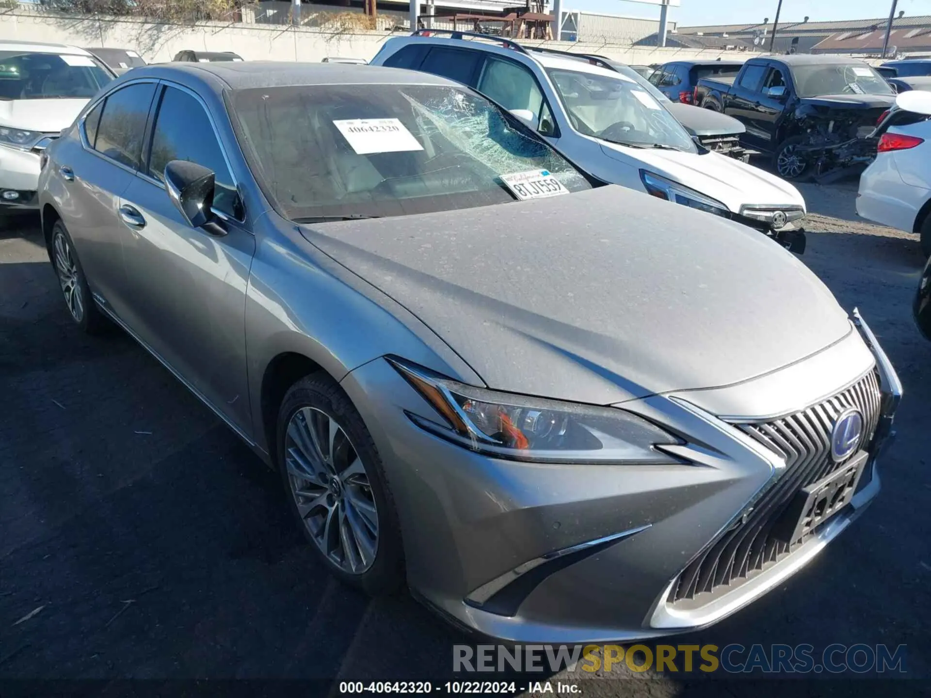 1 fotografías del automóvil dañado 58ADA1C12MU001260 LEXUS ES 300H 2021