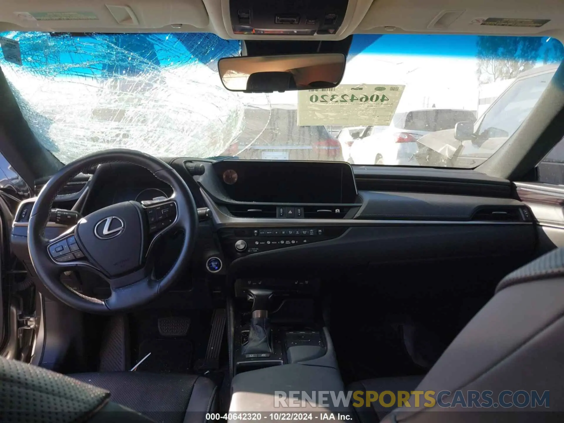 22 fotografías del automóvil dañado 58ADA1C12MU001260 LEXUS ES 300H 2021