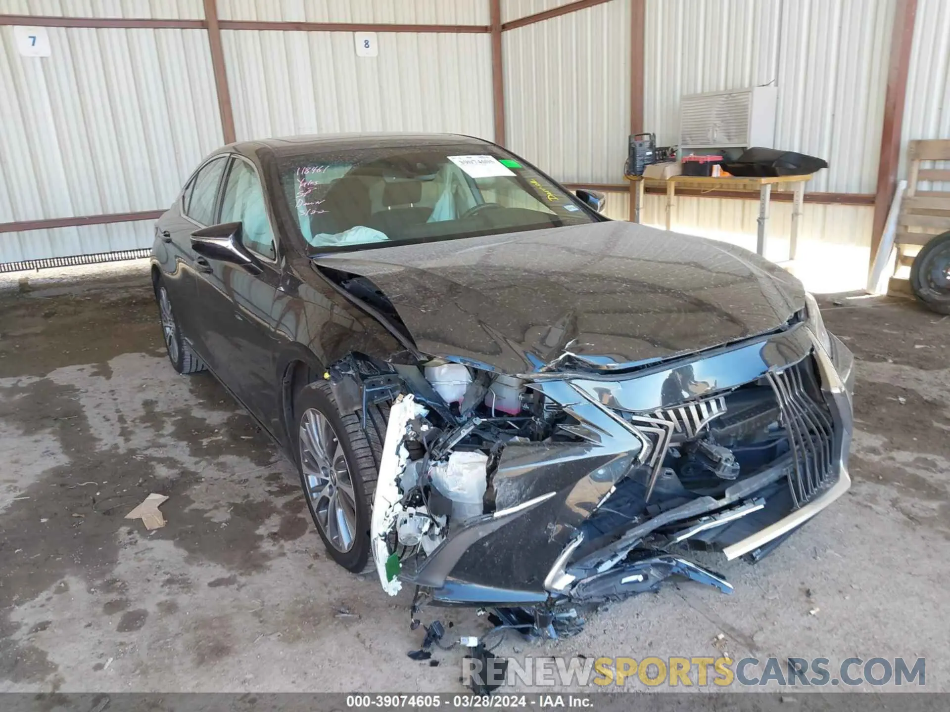 1 fotografías del automóvil dañado 58ADA1C12MU001940 LEXUS ES 300H 2021