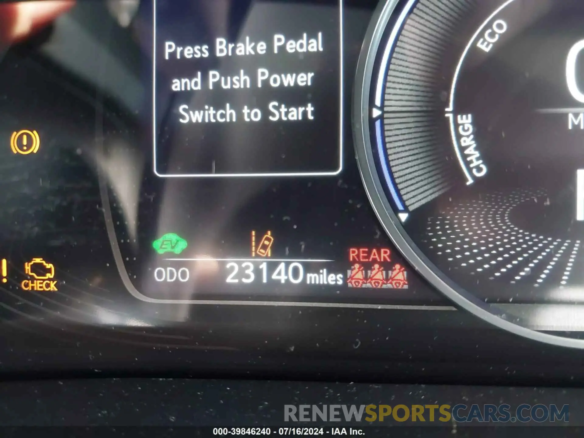 7 fotografías del automóvil dañado 58ADA1C15MU001348 LEXUS ES 300H 2021