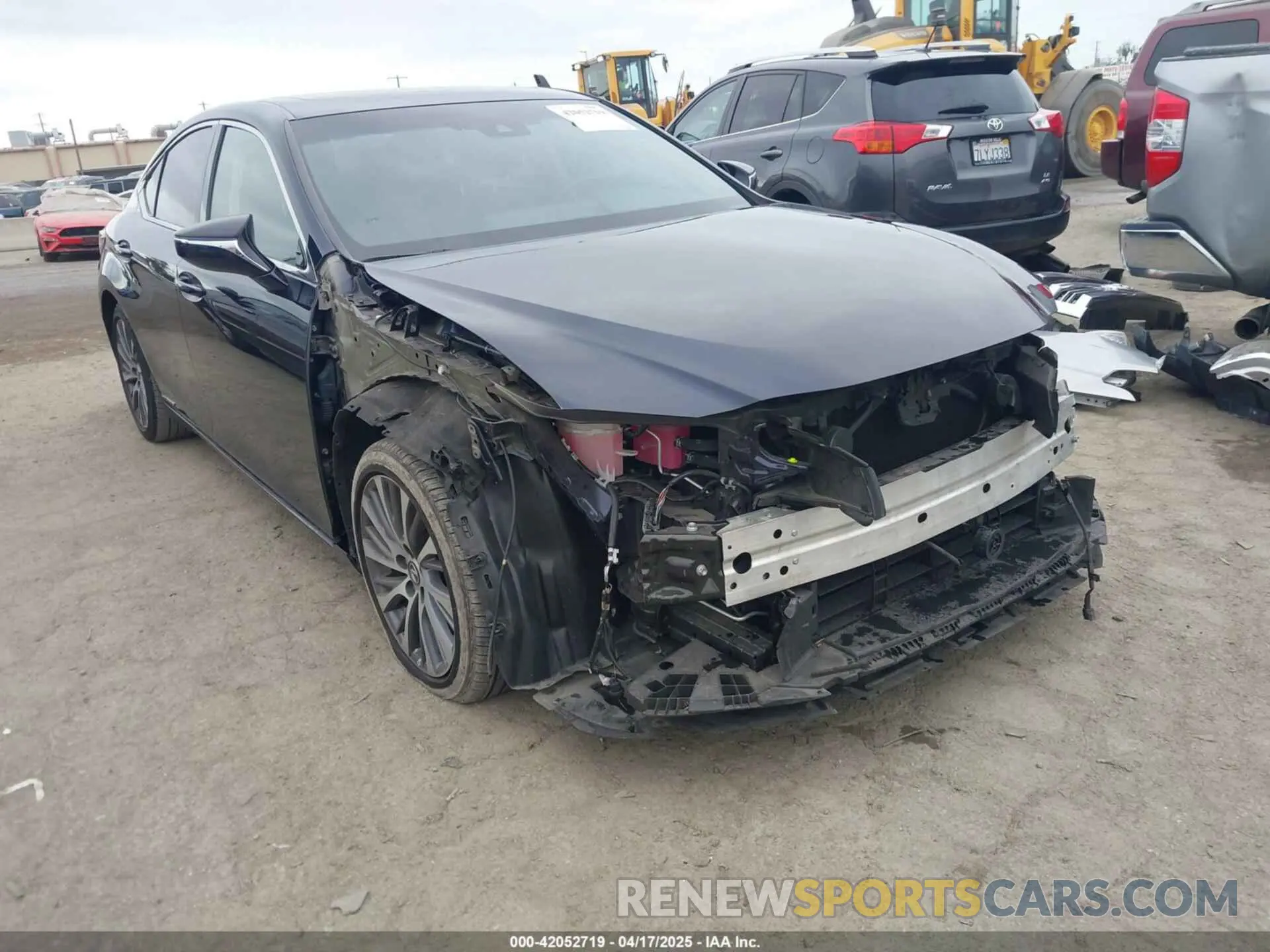 1 fotografías del automóvil dañado 58ADA1C19MU012790 LEXUS ES 300H 2021