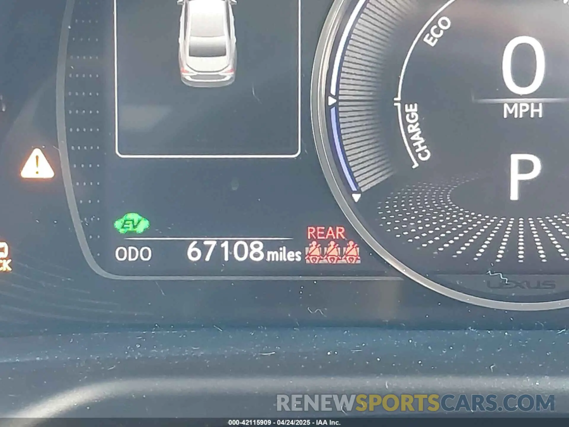 15 fotografías del automóvil dañado 58AEA1C13MU005774 LEXUS ES 300H 2021
