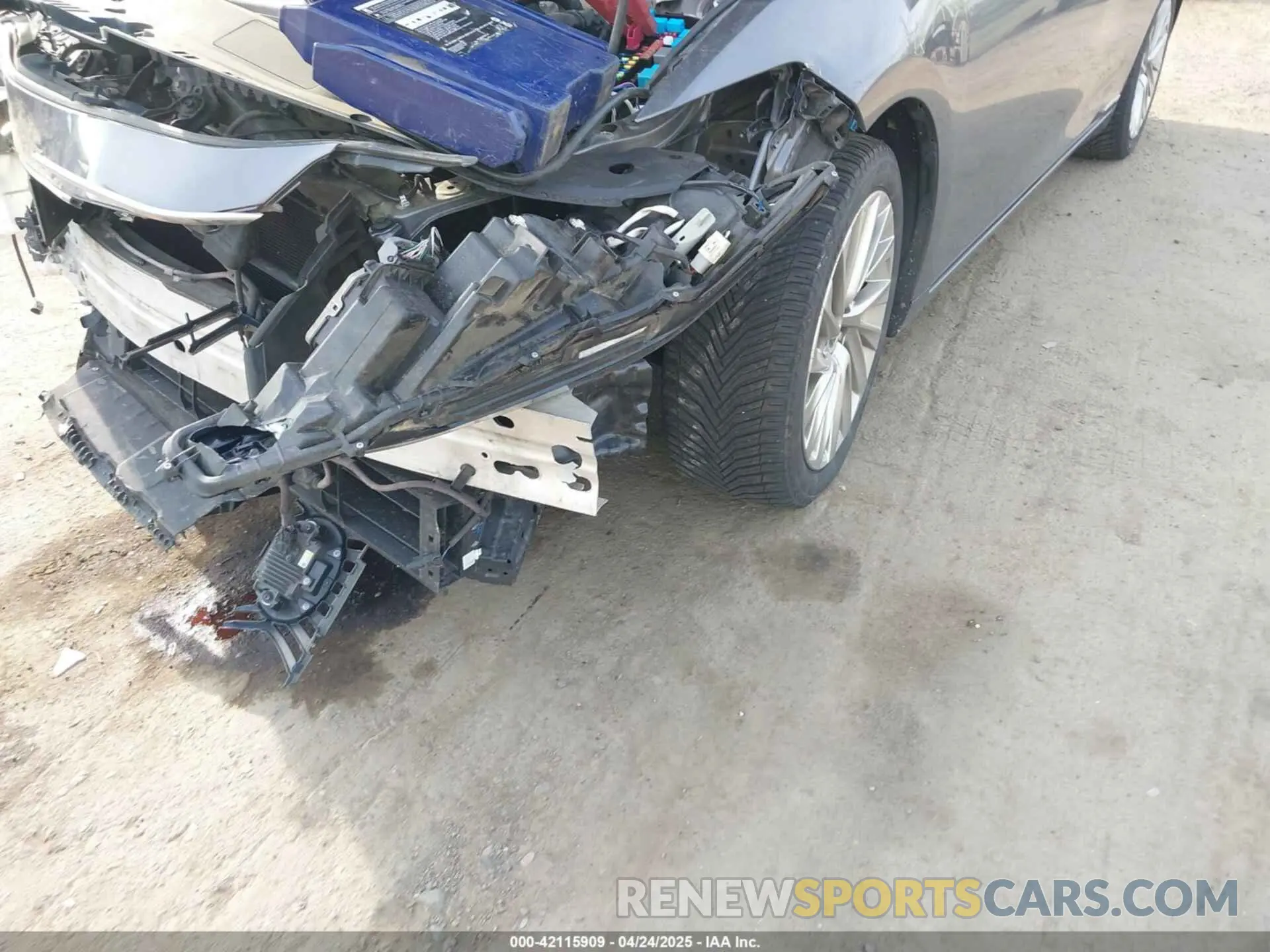 6 fotografías del automóvil dañado 58AEA1C13MU005774 LEXUS ES 300H 2021