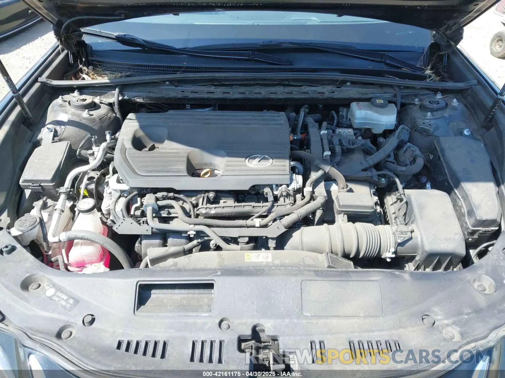 10 fotografías del automóvil dañado 58ADA1C13NU013399 LEXUS ES 300H 2022