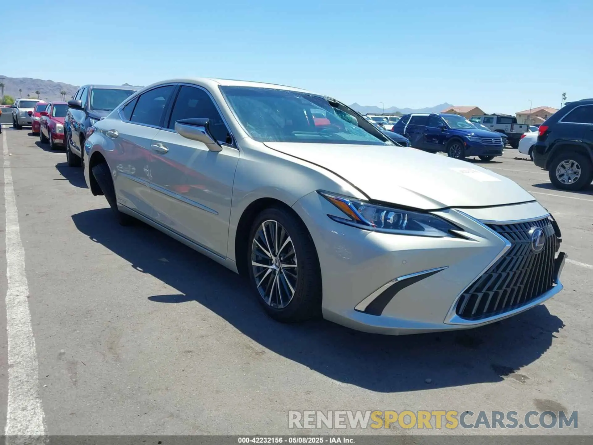1 fotografías del automóvil dañado 58ADA1C13NU019137 LEXUS ES 300H 2022