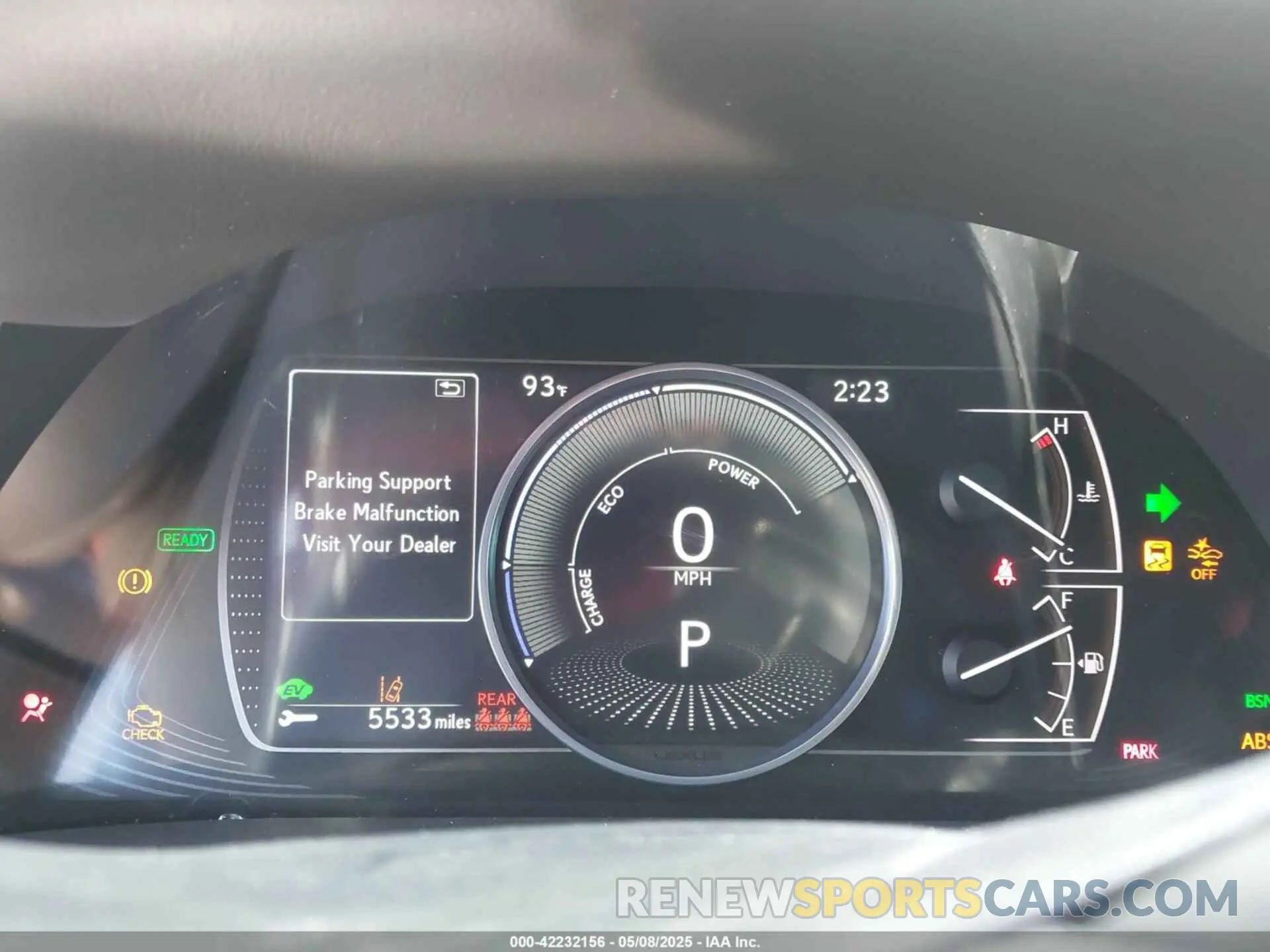 7 fotografías del automóvil dañado 58ADA1C13NU019137 LEXUS ES 300H 2022