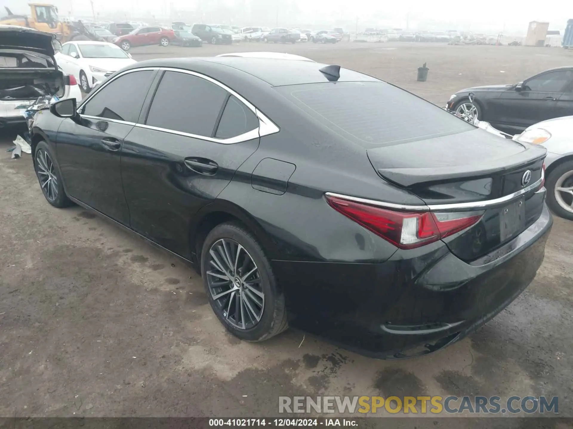 3 fotografías del automóvil dañado 58ADA1C14NU025870 LEXUS ES 300H 2022