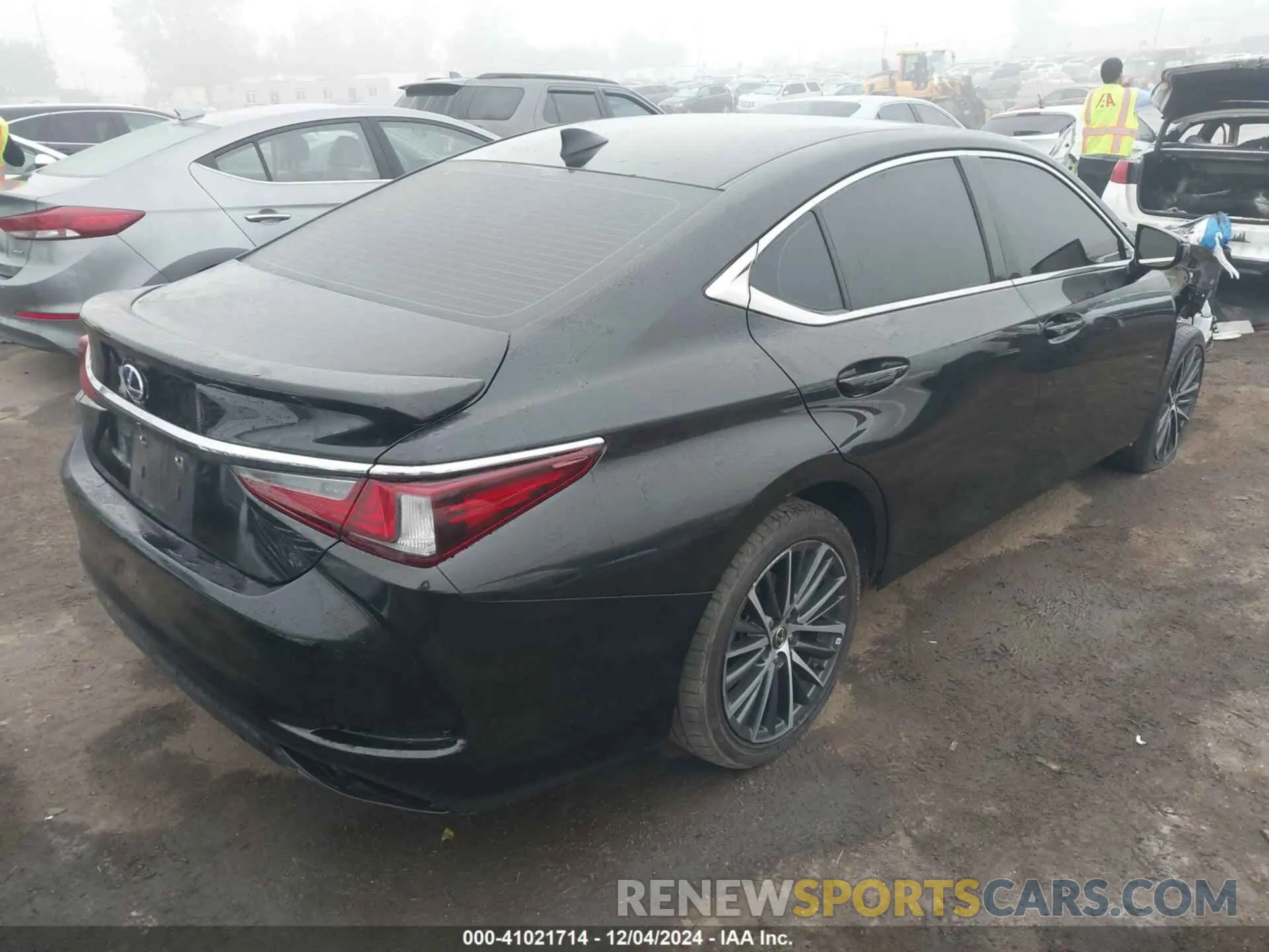 4 fotografías del automóvil dañado 58ADA1C14NU025870 LEXUS ES 300H 2022