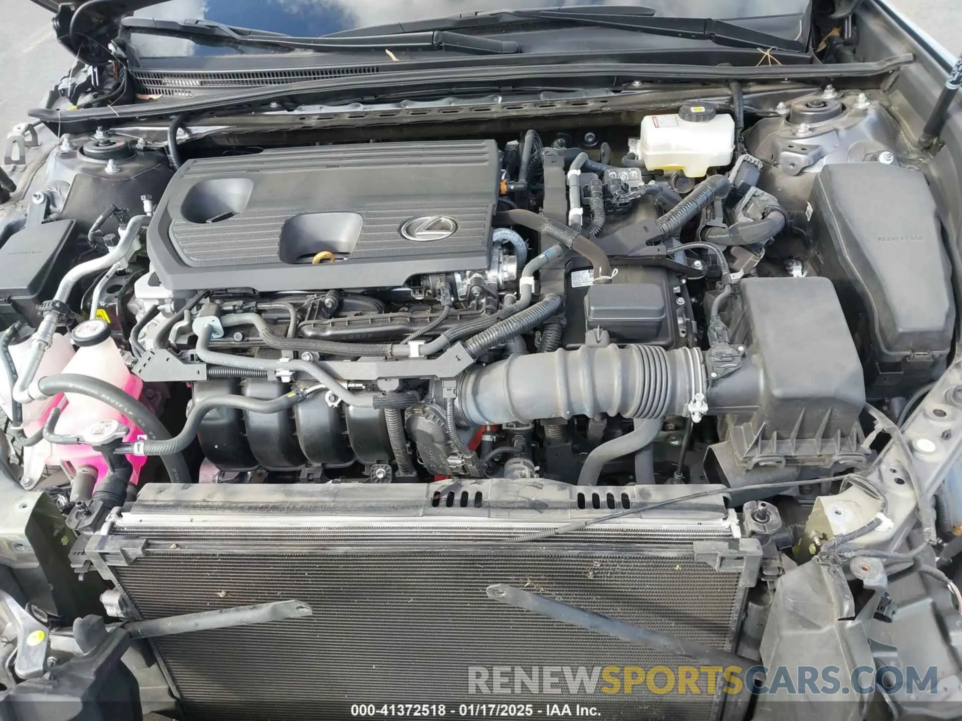 10 fotografías del automóvil dañado 58ADA1C15NU013551 LEXUS ES 300H 2022