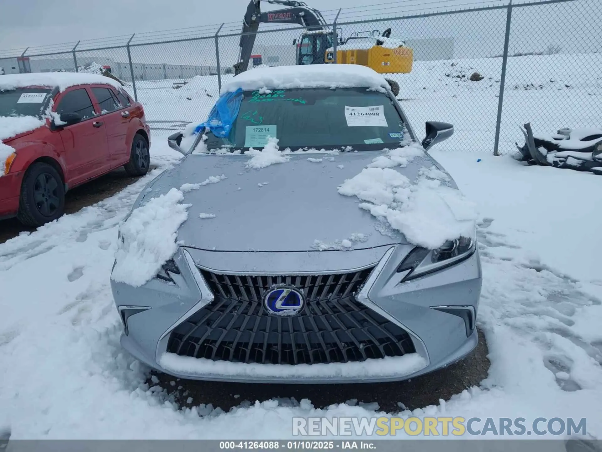 12 fotografías del automóvil dañado 58ADA1C17NU017696 LEXUS ES 300H 2022