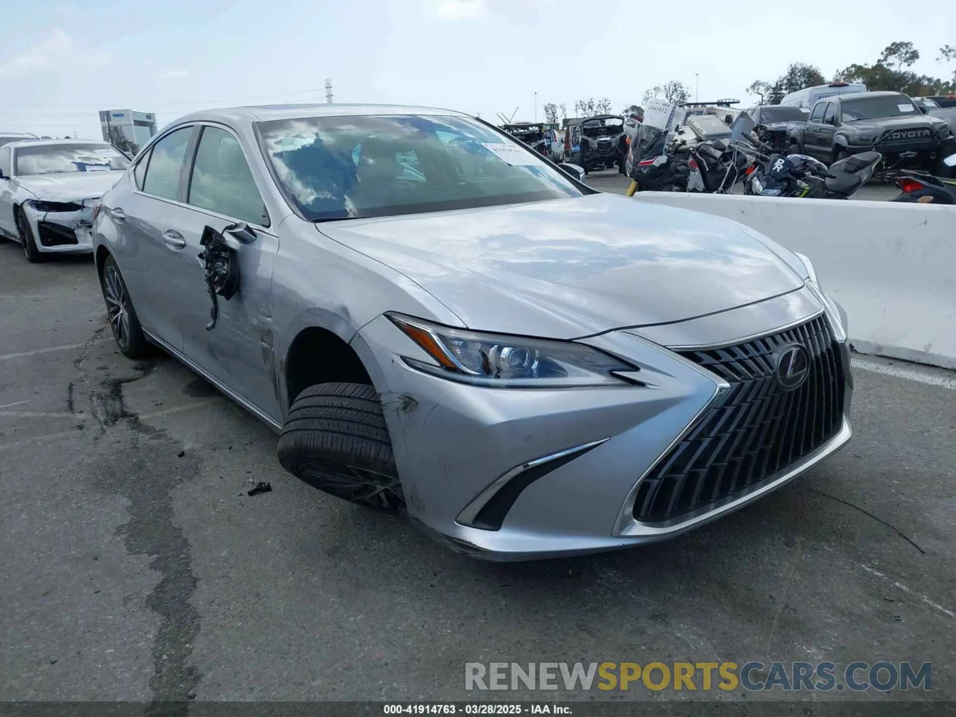 1 fotografías del automóvil dañado 58ADA1C10PU036237 LEXUS ES 300H 2023