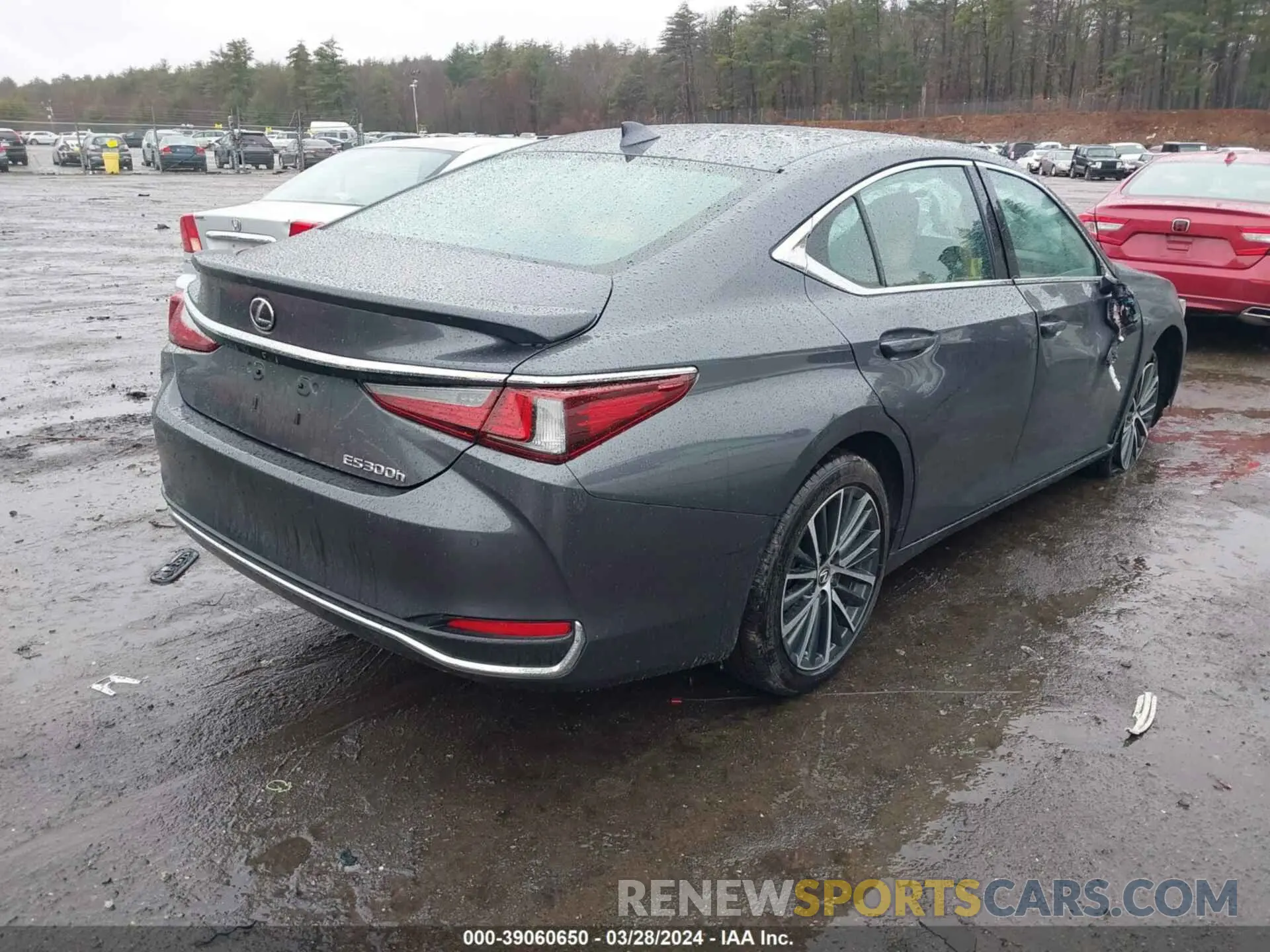 4 fotografías del automóvil dañado 58ADA1C13PU028908 LEXUS ES 300H 2023