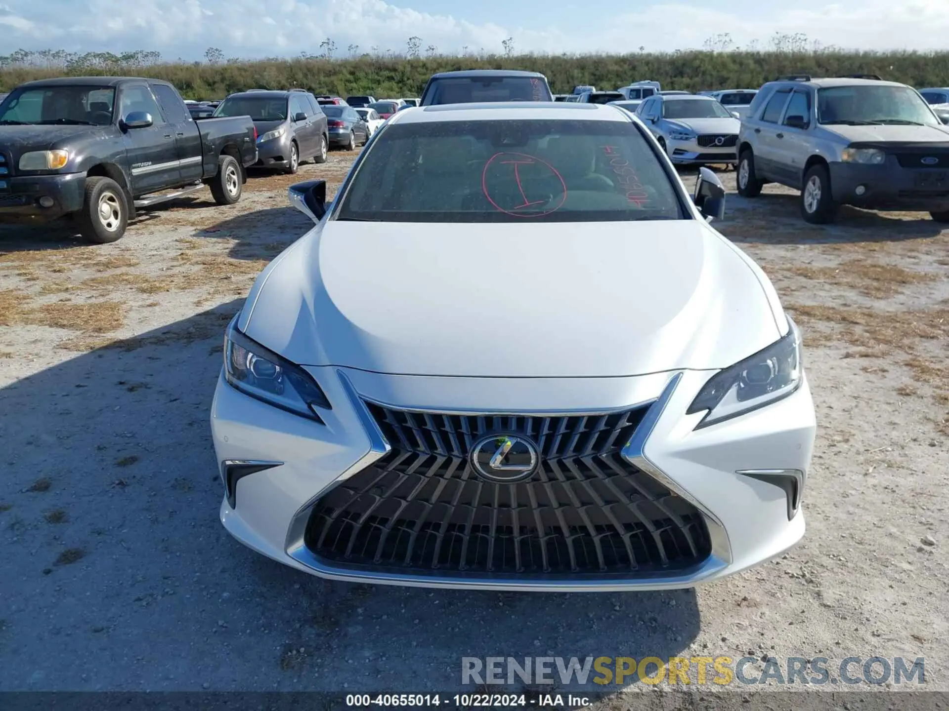 6 fotografías del automóvil dañado 58ADA1C13PU034921 LEXUS ES 300H 2023