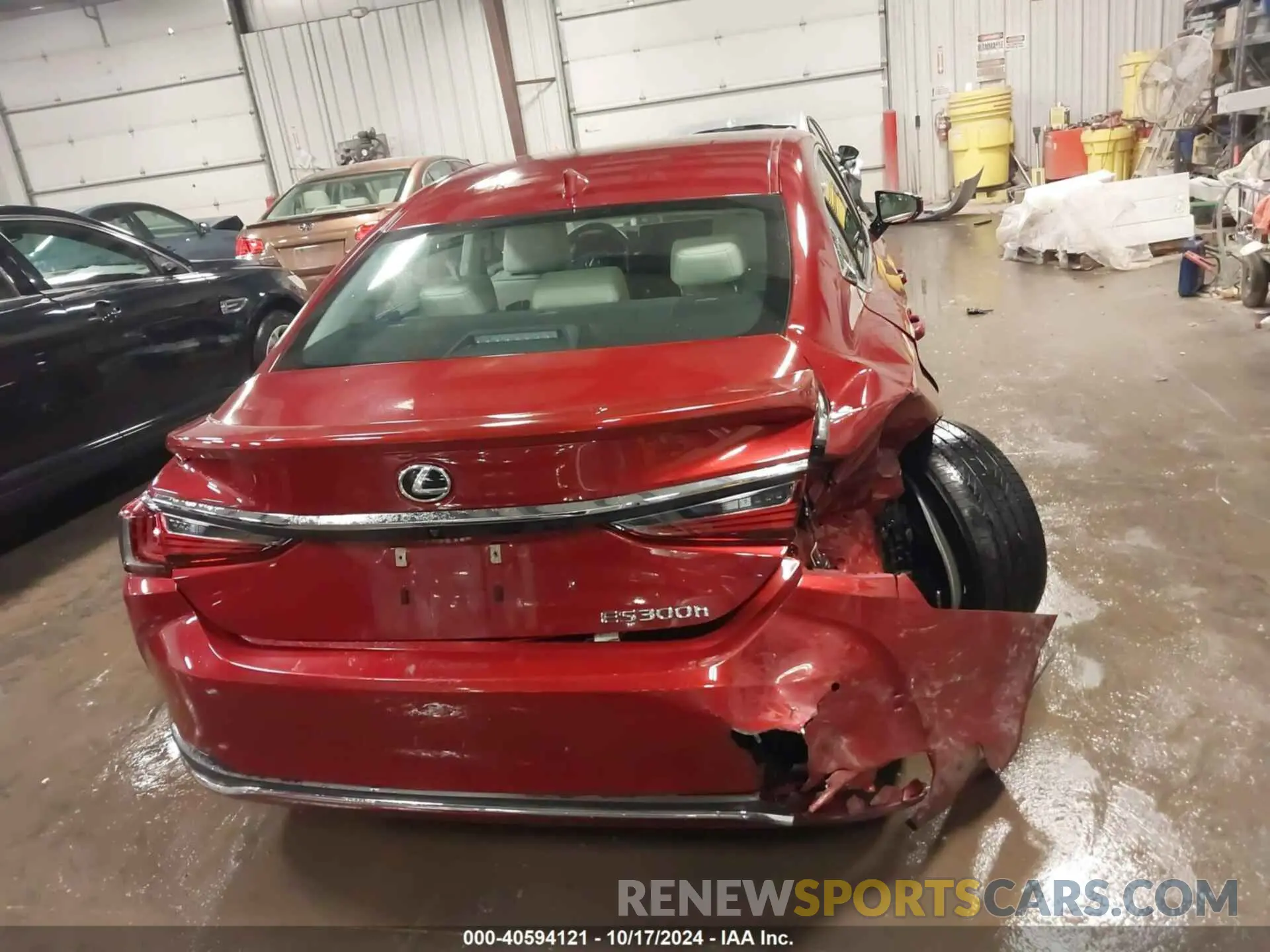 16 fotografías del automóvil dañado 58ADA1C16PU027171 LEXUS ES 300H 2023