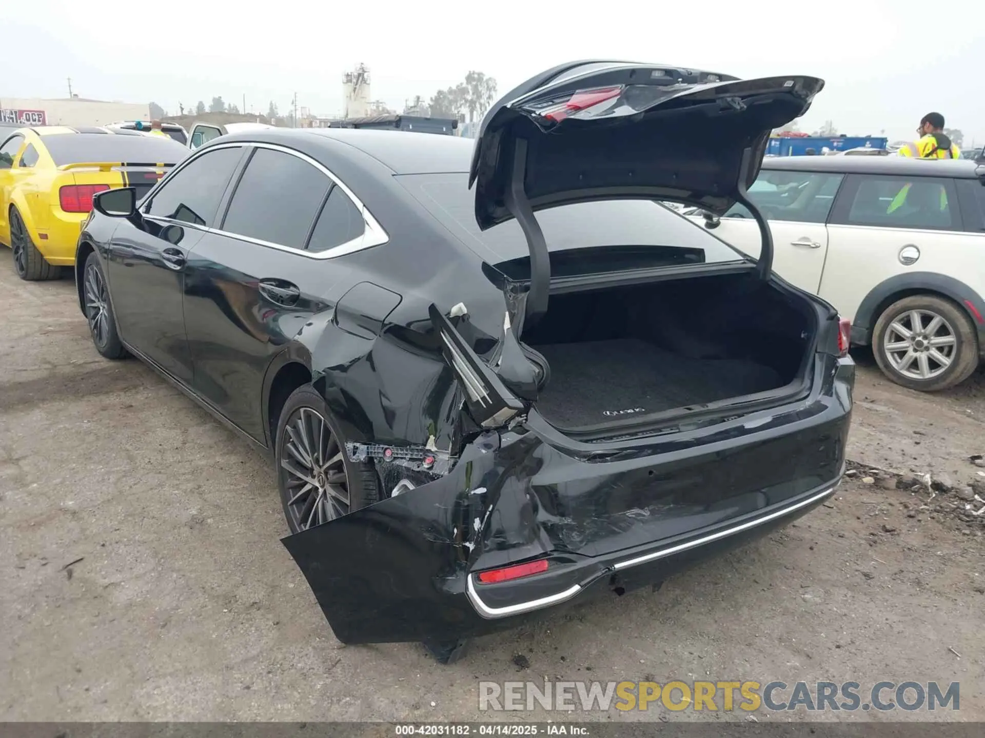 3 fotografías del automóvil dañado 58ADA1C16PU029969 LEXUS ES 300H 2023