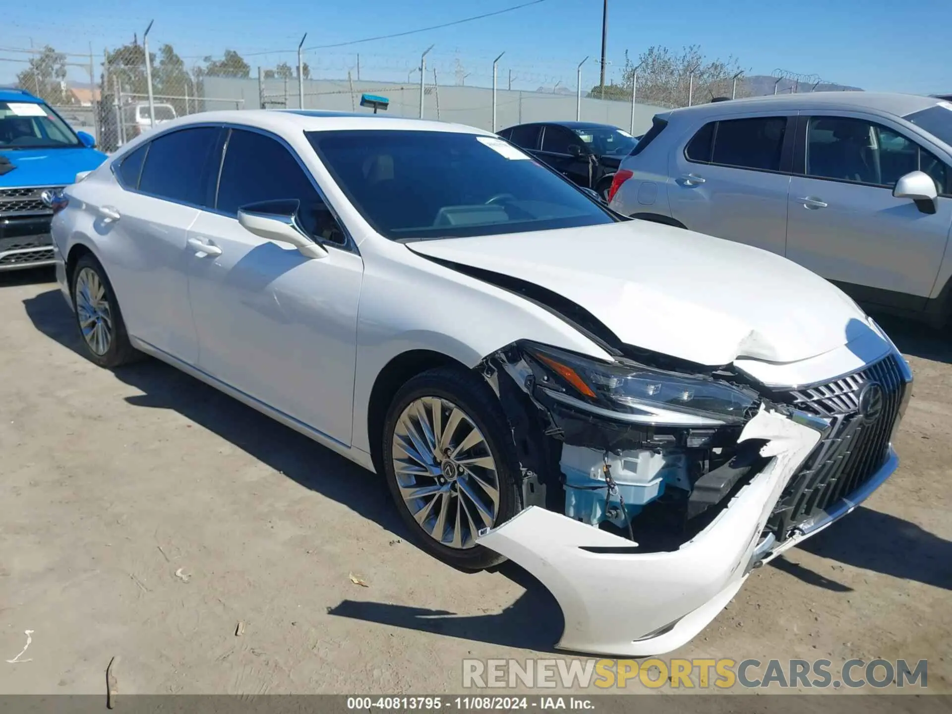 1 fotografías del automóvil dañado 58AEA1C11PU028278 LEXUS ES 300H 2023
