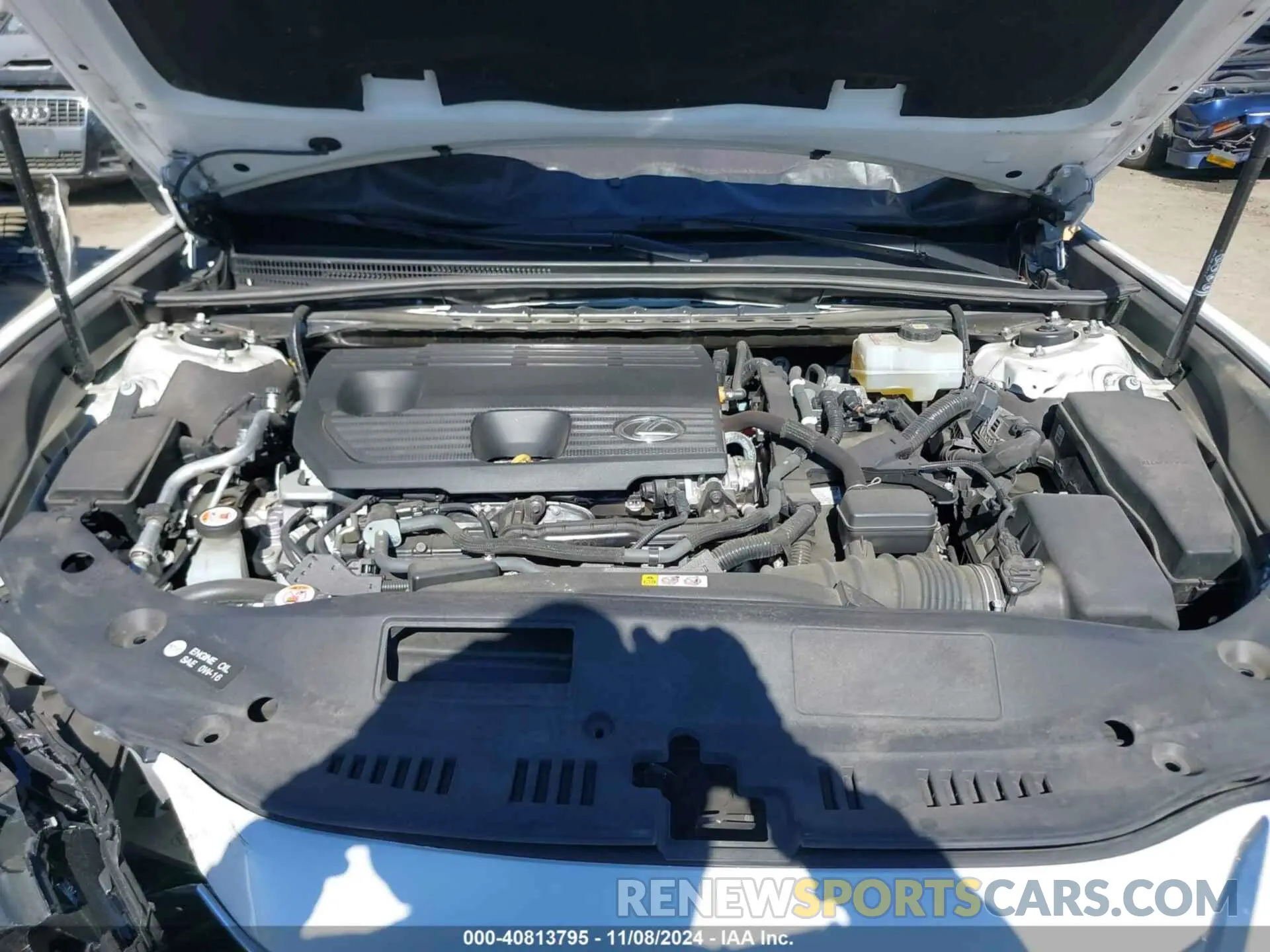 10 fotografías del automóvil dañado 58AEA1C11PU028278 LEXUS ES 300H 2023
