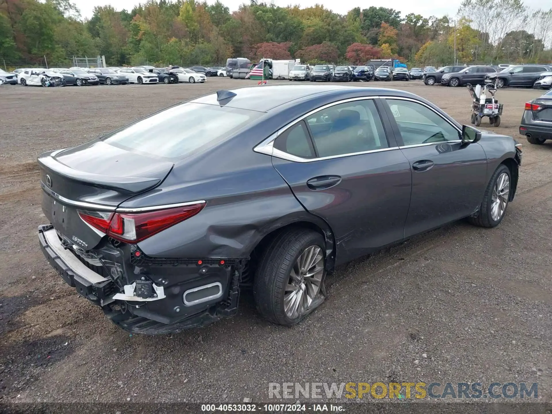 4 fotografías del automóvil dañado 58AFA1C18PU031442 LEXUS ES 300H 2023