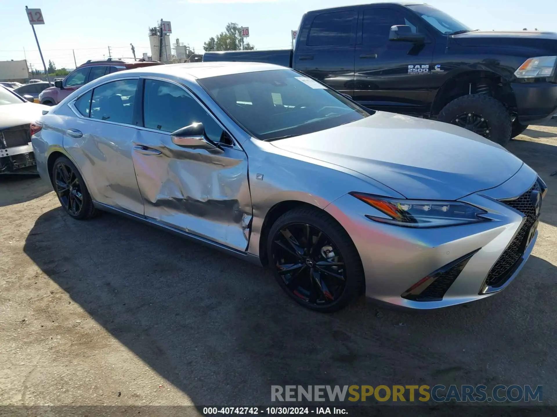 1 fotografías del automóvil dañado 58ABA1C15RU040035 LEXUS ES 300H 2024