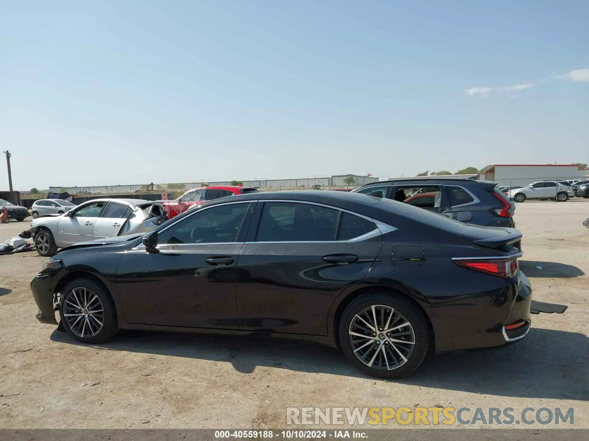 14 fotografías del automóvil dañado 58ADA1C10RU048522 LEXUS ES 300H 2024