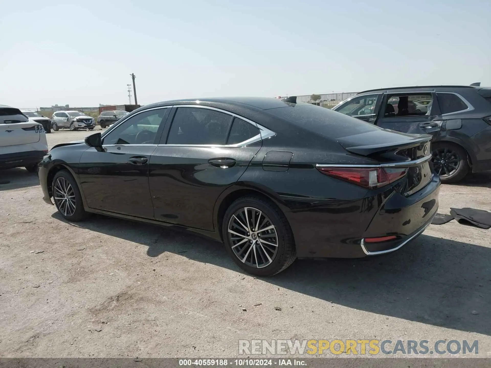 3 fotografías del automóvil dañado 58ADA1C10RU048522 LEXUS ES 300H 2024