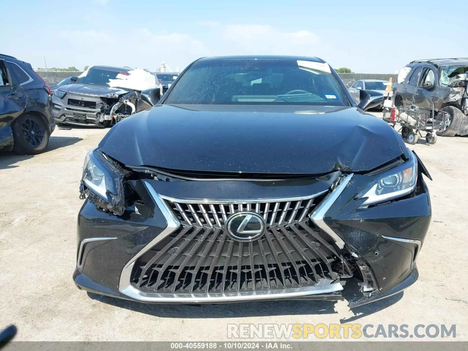 6 fotografías del automóvil dañado 58ADA1C10RU048522 LEXUS ES 300H 2024