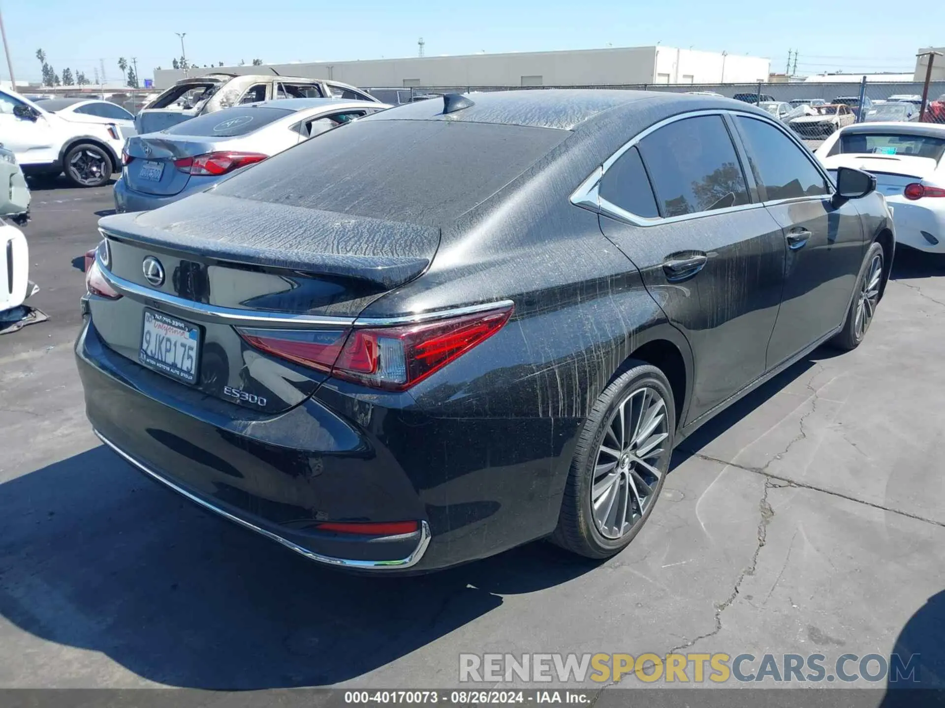 4 fotografías del automóvil dañado 58ADA1C12RU040034 LEXUS ES 300H 2024