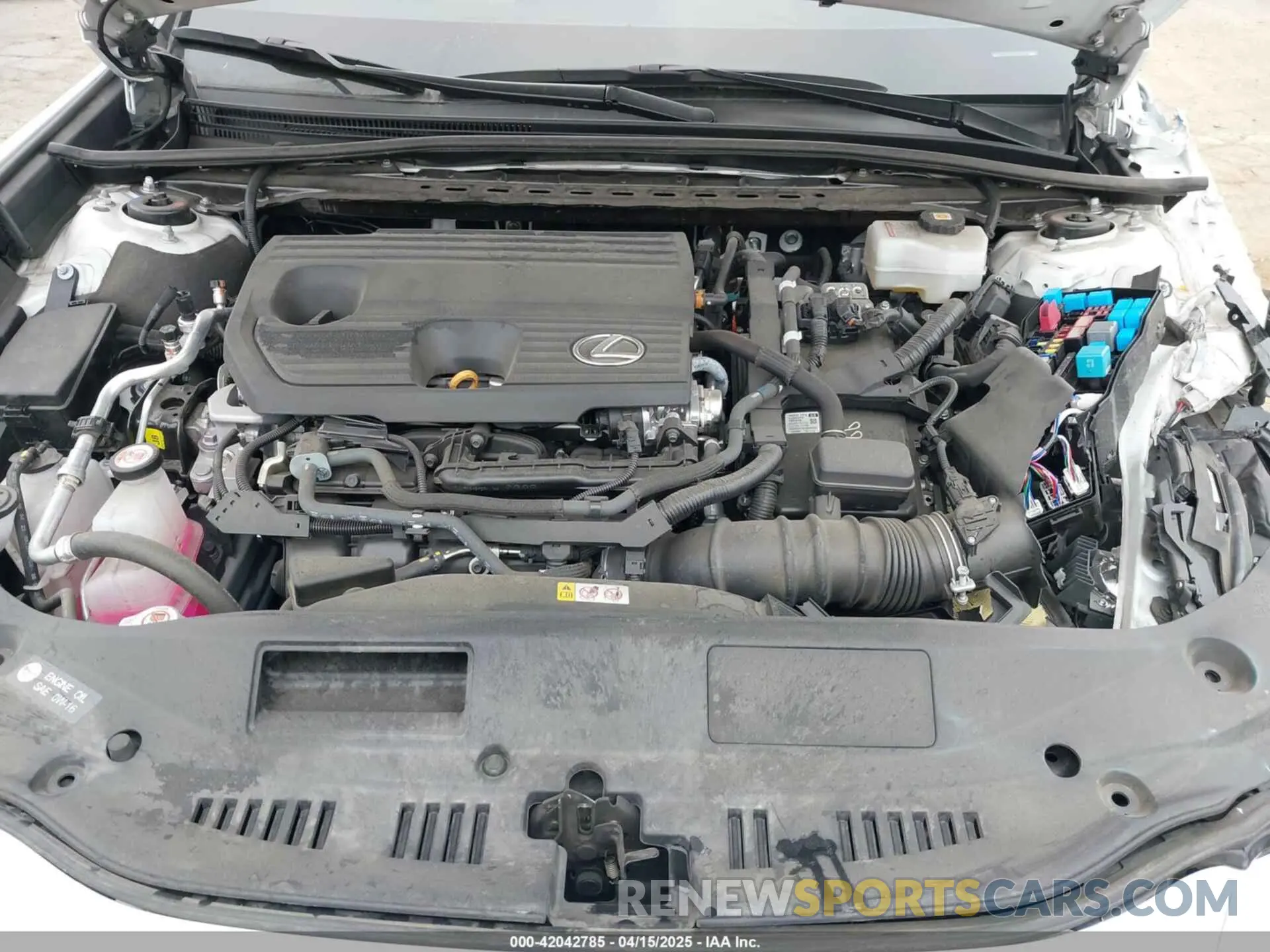 10 fotografías del automóvil dañado 58ADA1C13RU041919 LEXUS ES 300H 2024